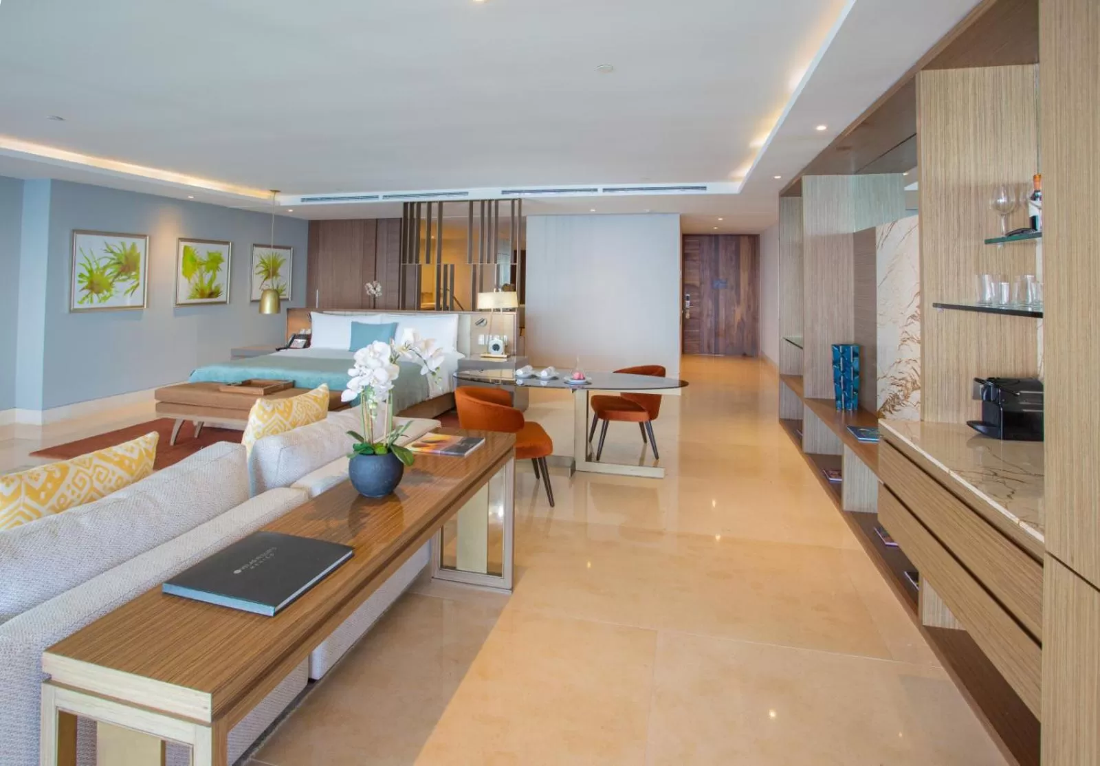 Living room in Grand Velas Los Cabos Luxury All Inclusive