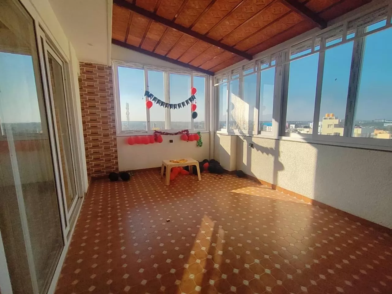 Balcony/Terrace in Keerthis Royal Suites - Hotel Near Kempegowda International Airport