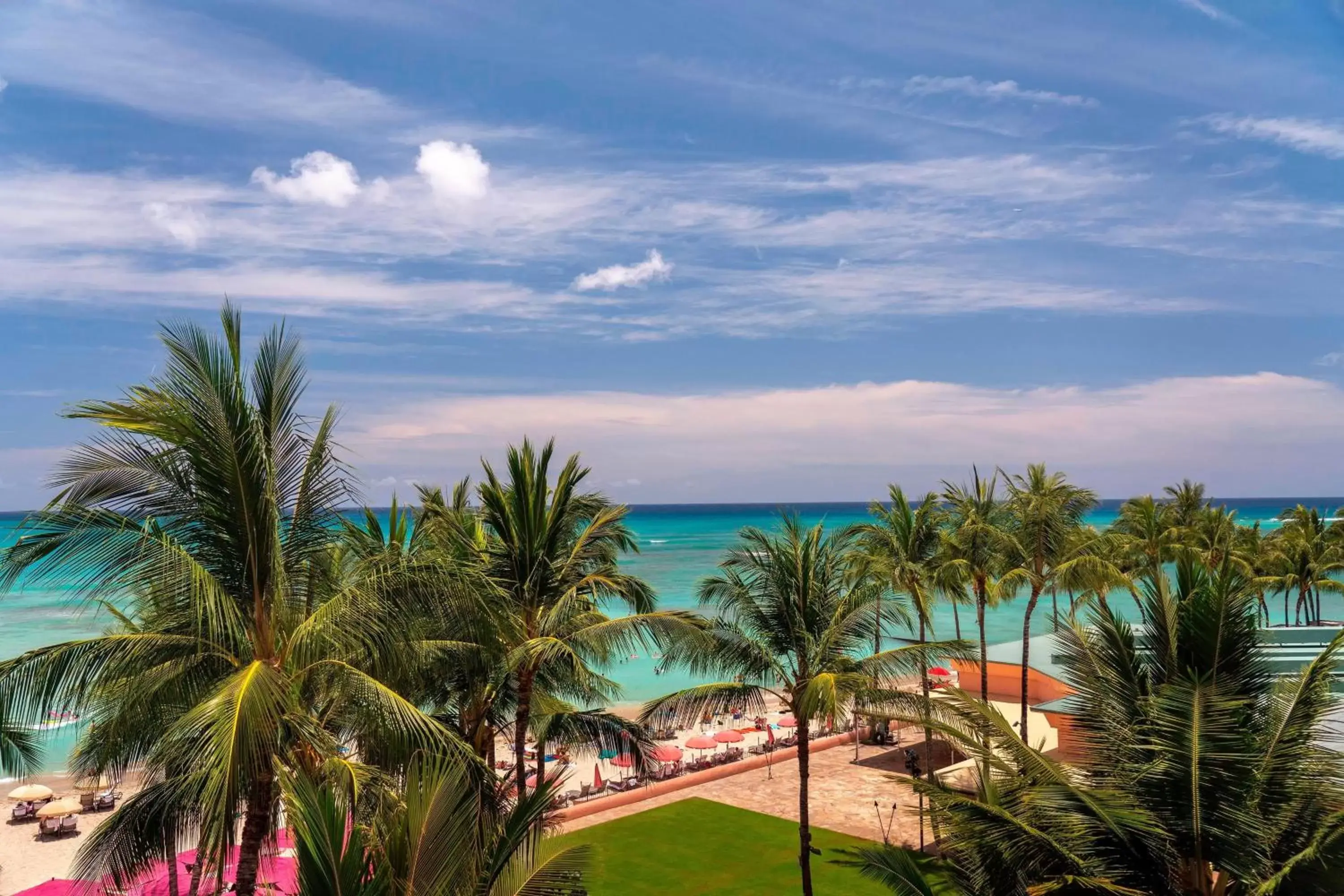 Photo of the whole room, Sea View in The Royal Hawaiian, A Luxury Collection Resort, Waikiki