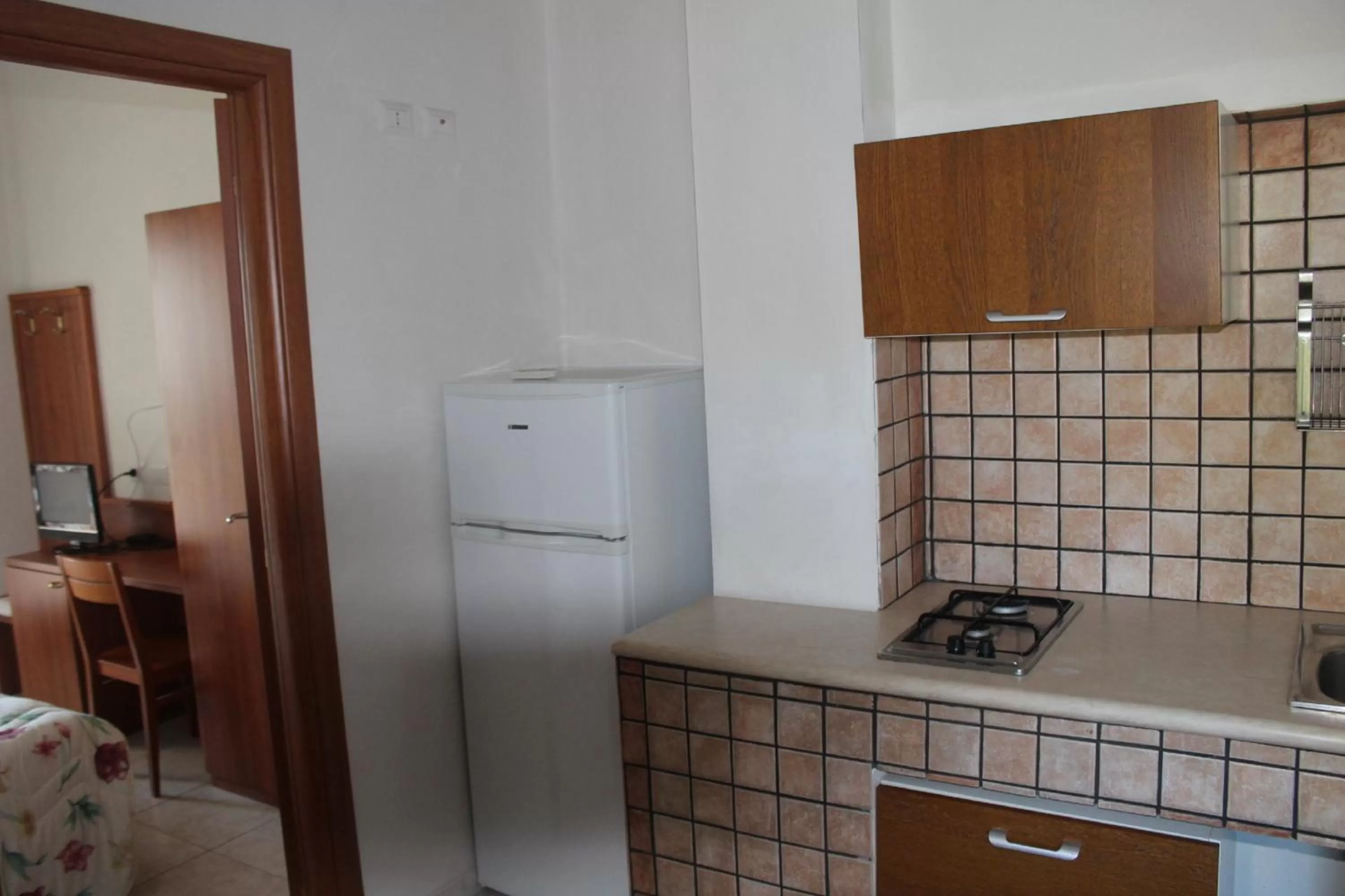 Spring, Kitchen/Kitchenette in Residence Hotel Torresilvana