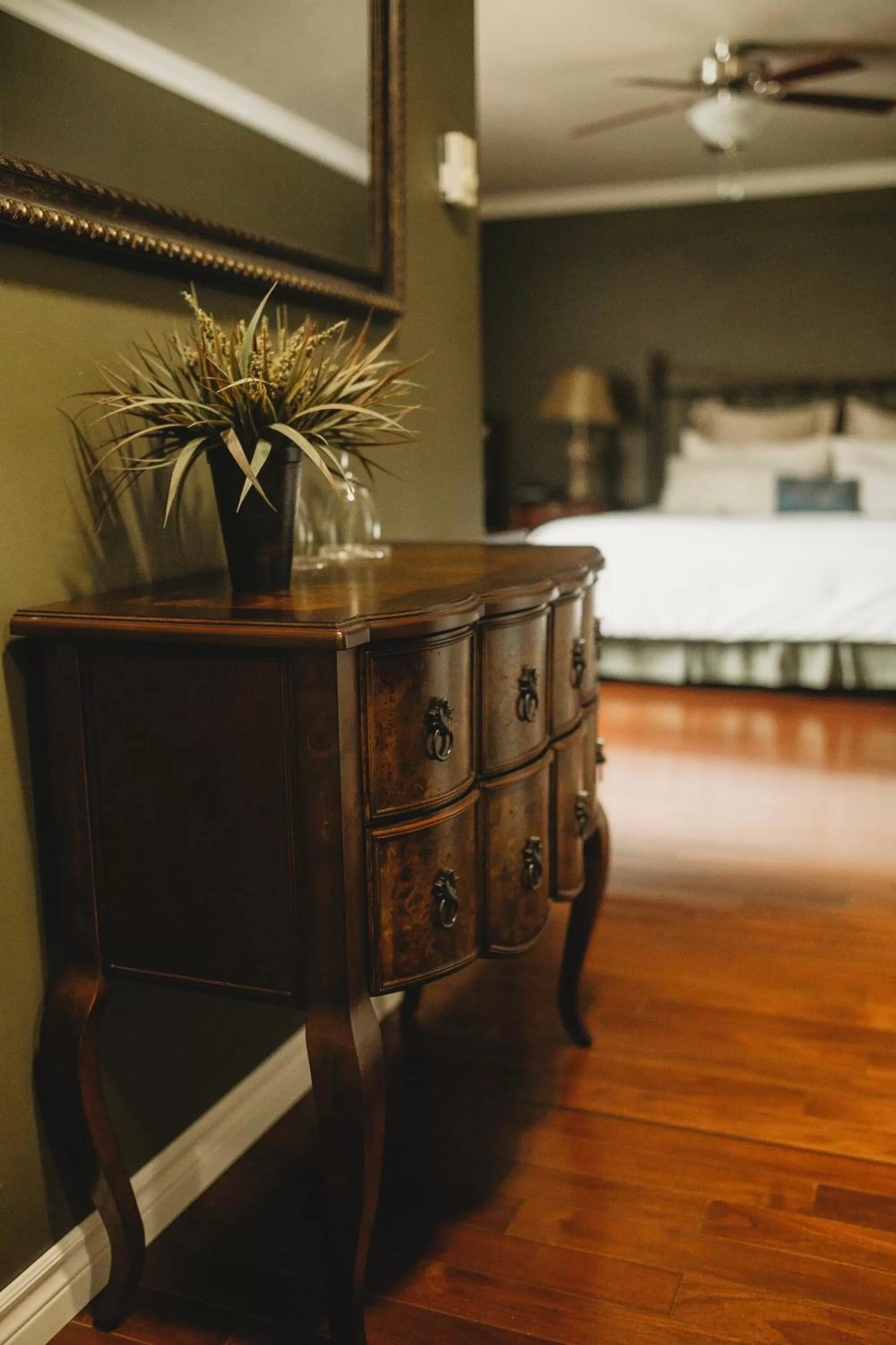 Bedroom in Carriage House Inn Four and a Half Stars