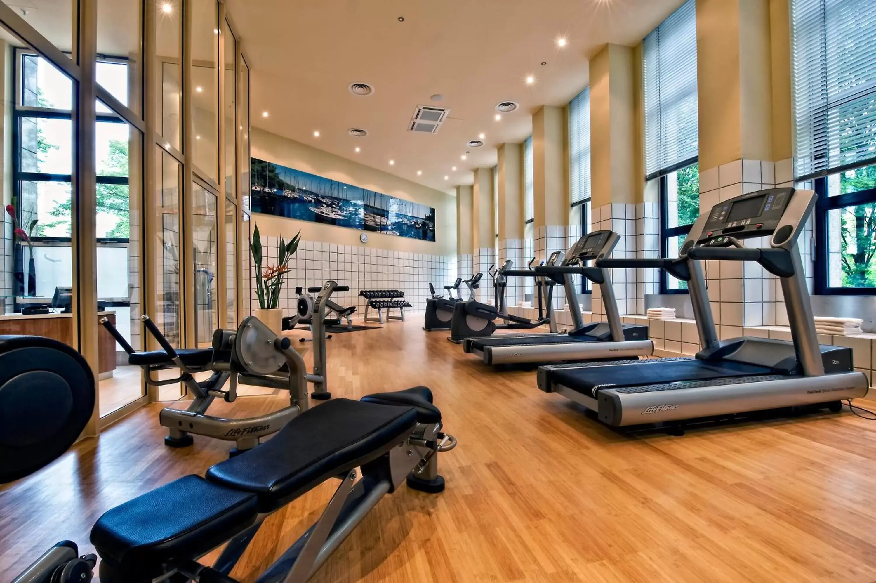 Fitness centre/facilities, Fitness Center/Facilities in Sheraton Berlin Grand Hotel Esplanade