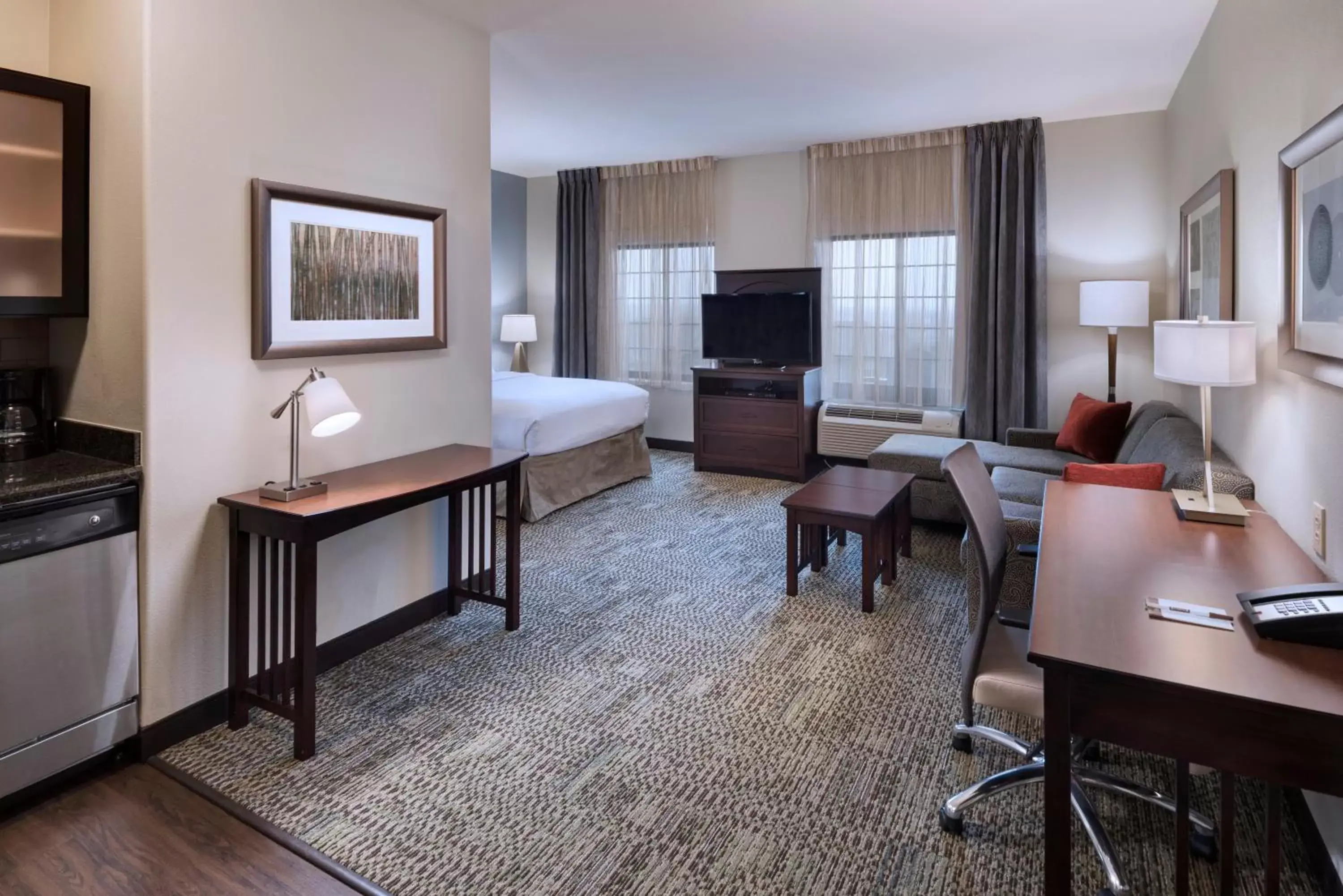 Photo of the whole room, TV/Entertainment Center in Staybridge Suites Austin Northwest, an IHG Hotel