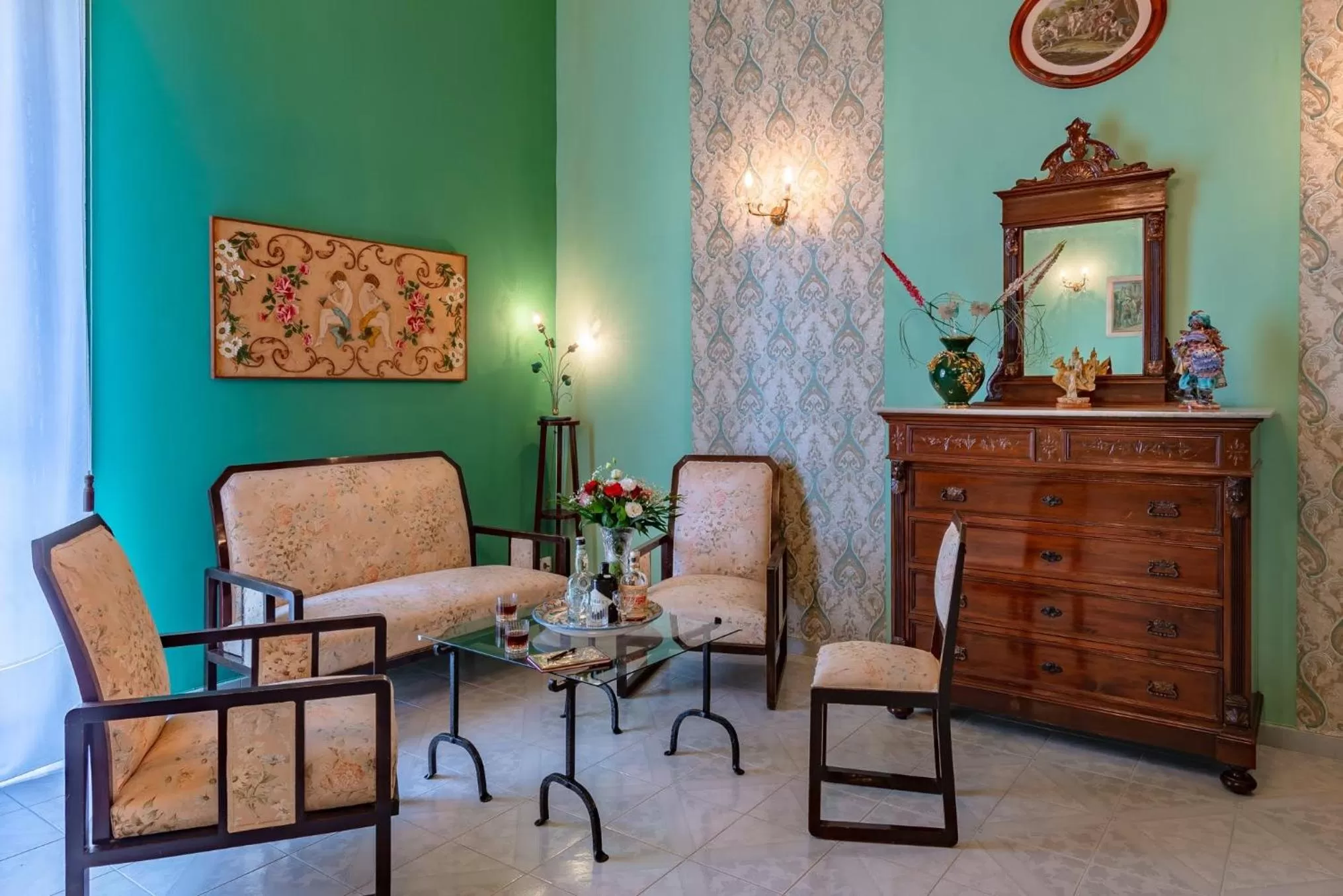 Seating Area in B&B TOMMASO FAZELLO SCIACCA Residenza artistica