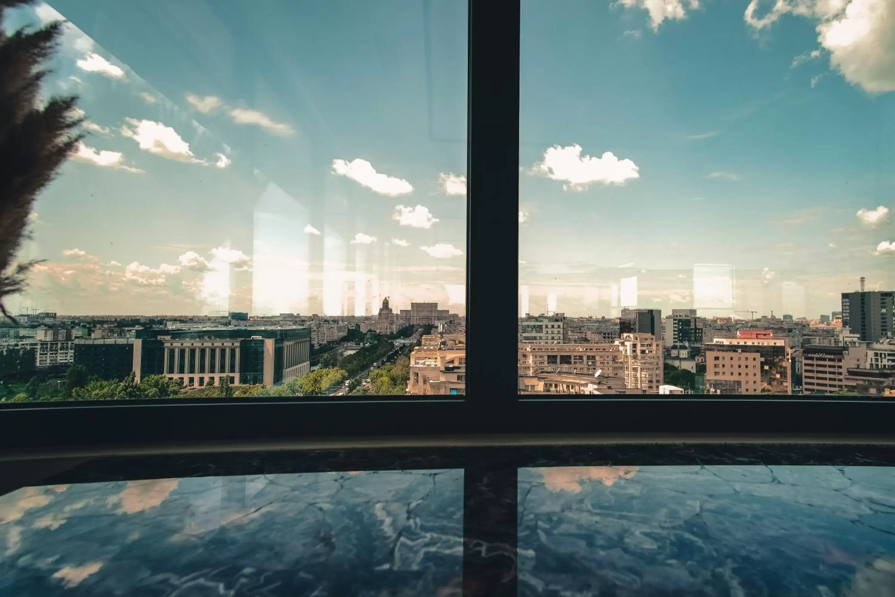 City view in Union Plaza Hotel