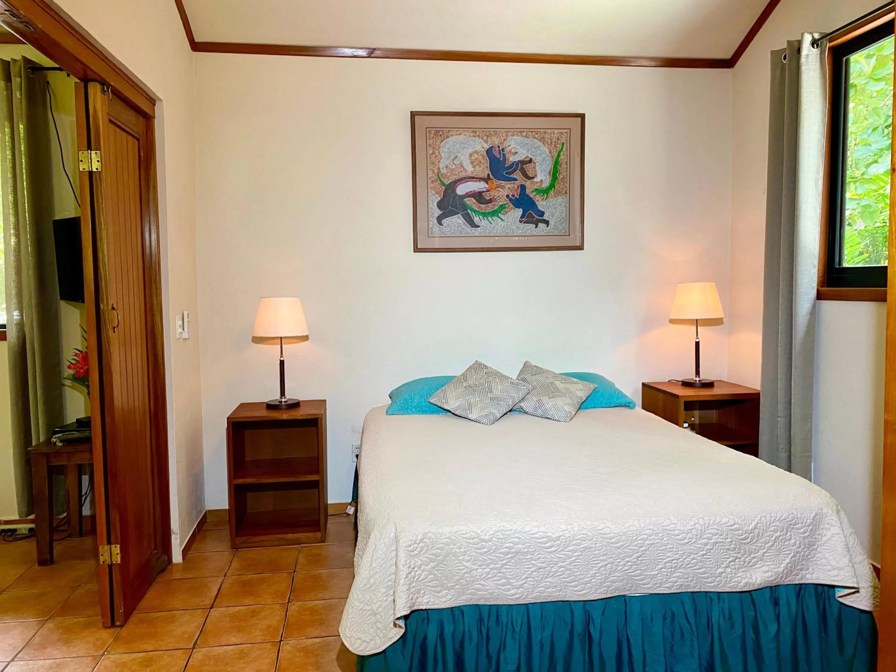 Photo of the whole room, Bed in Cabanas Rio Encantado