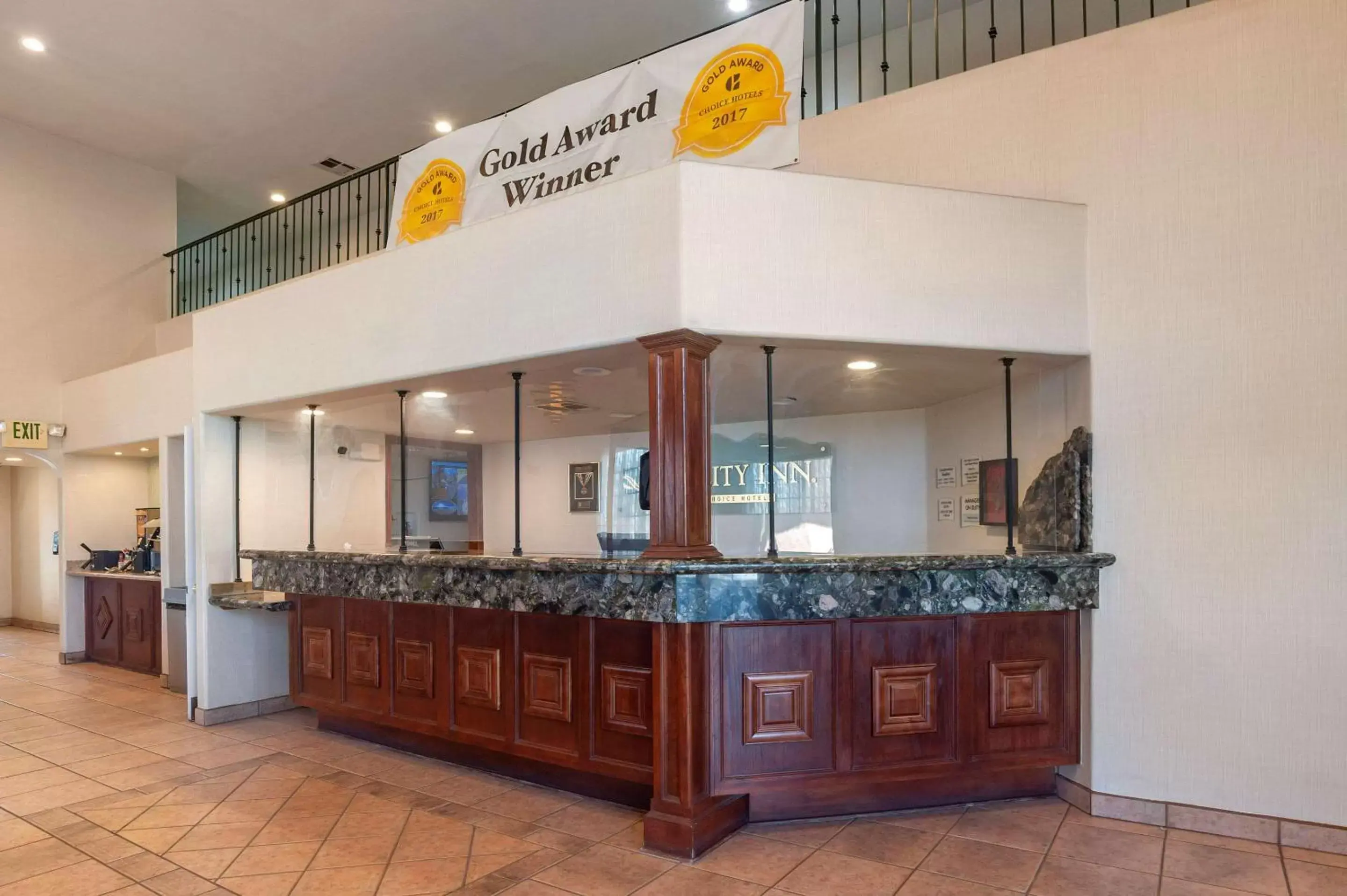 Lobby or reception in Quality Inn Blythe I-10 Lobby or reception in Quality Inn Blythe I-10