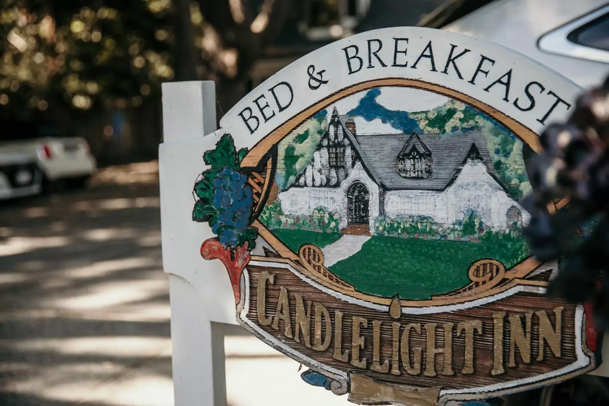 Property logo or sign in Candlelight Inn Napa Valley