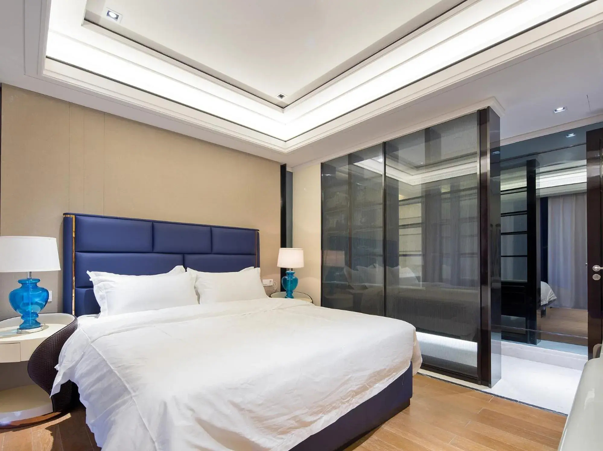 Bed in Neal Yat Seaview Apartment Haitang Bay Sanya