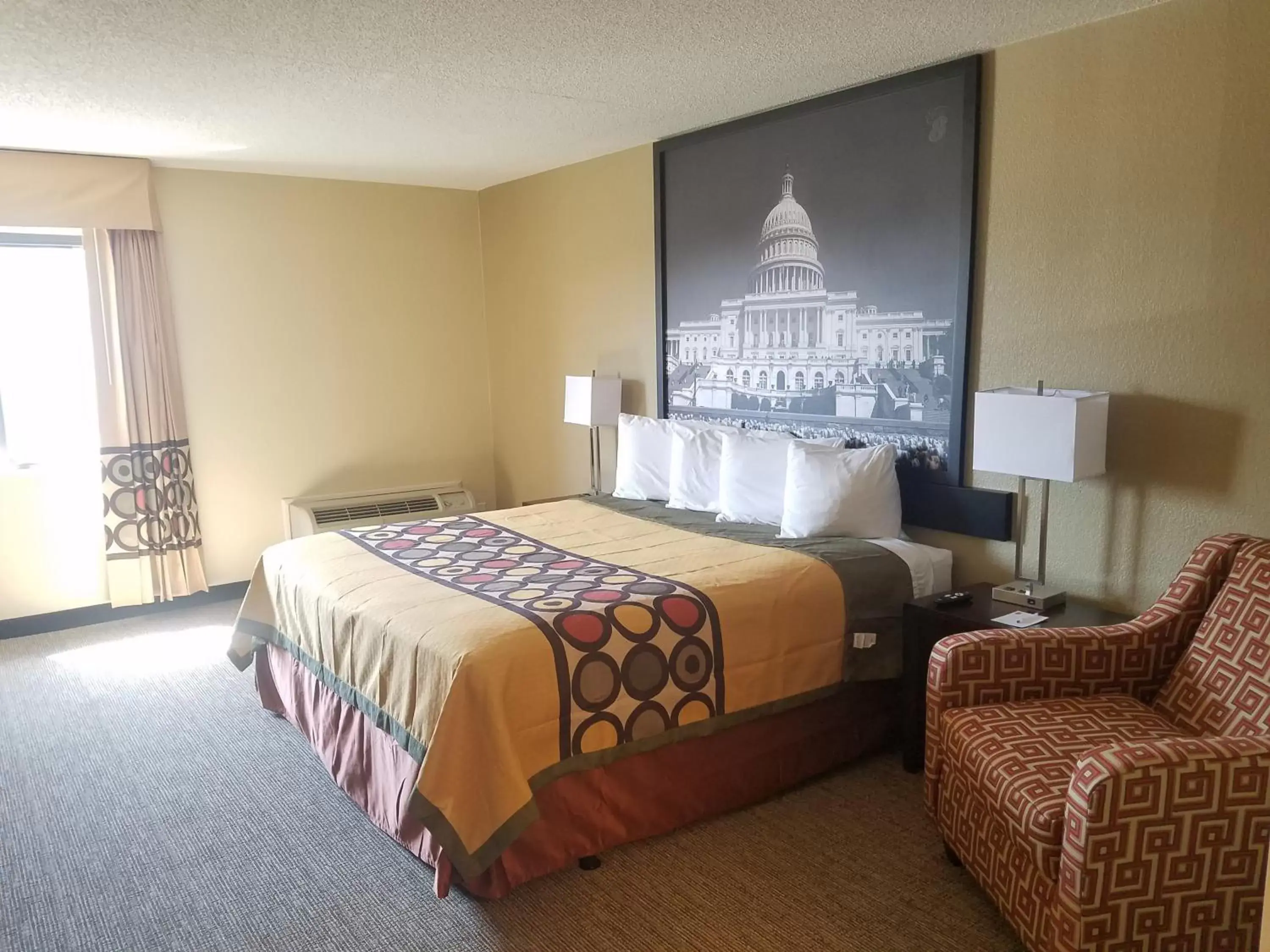 Bed in Super 8 by Wyndham Wichita North