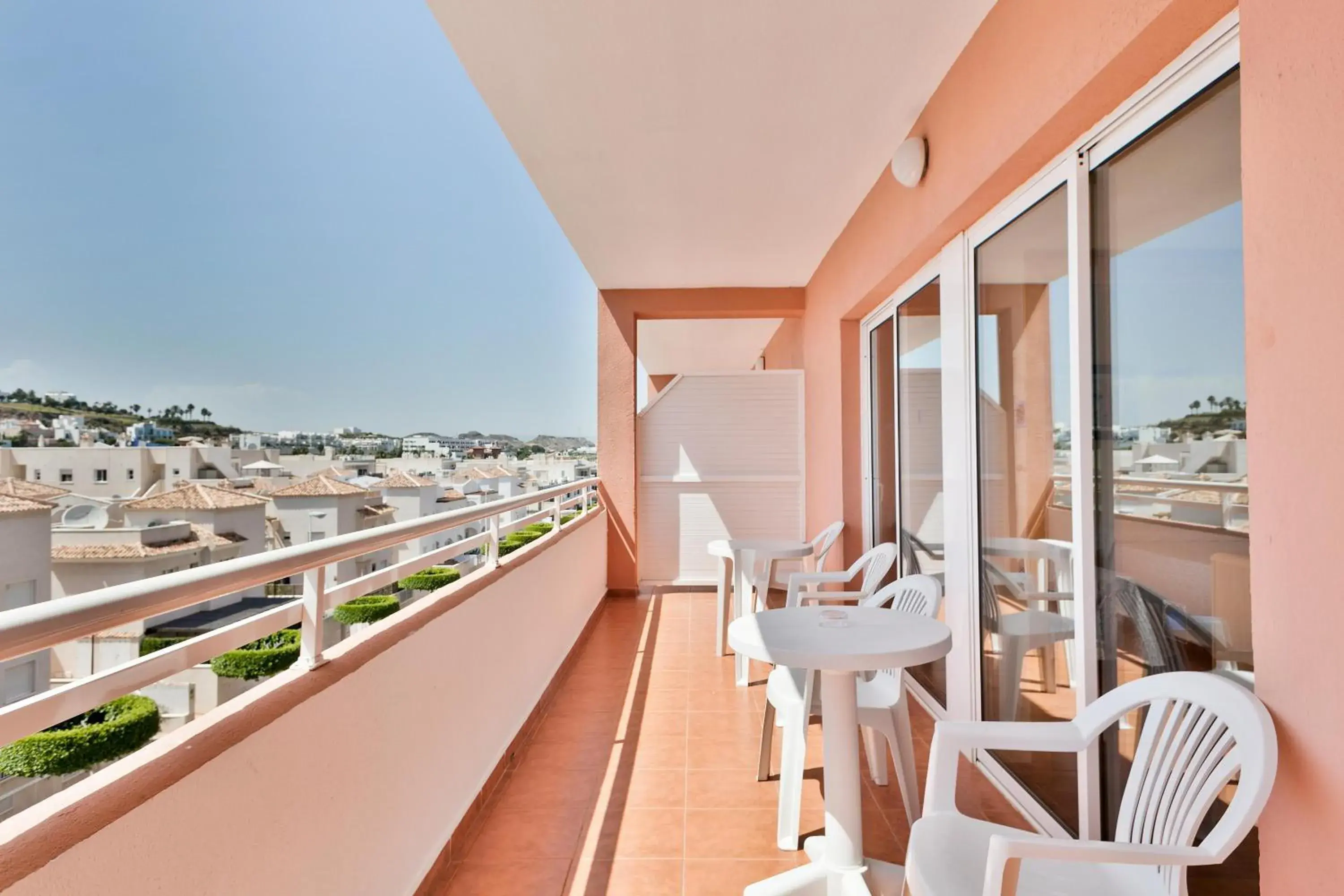 View (from property/room), Balcony/Terrace in Hotel Best Mojácar