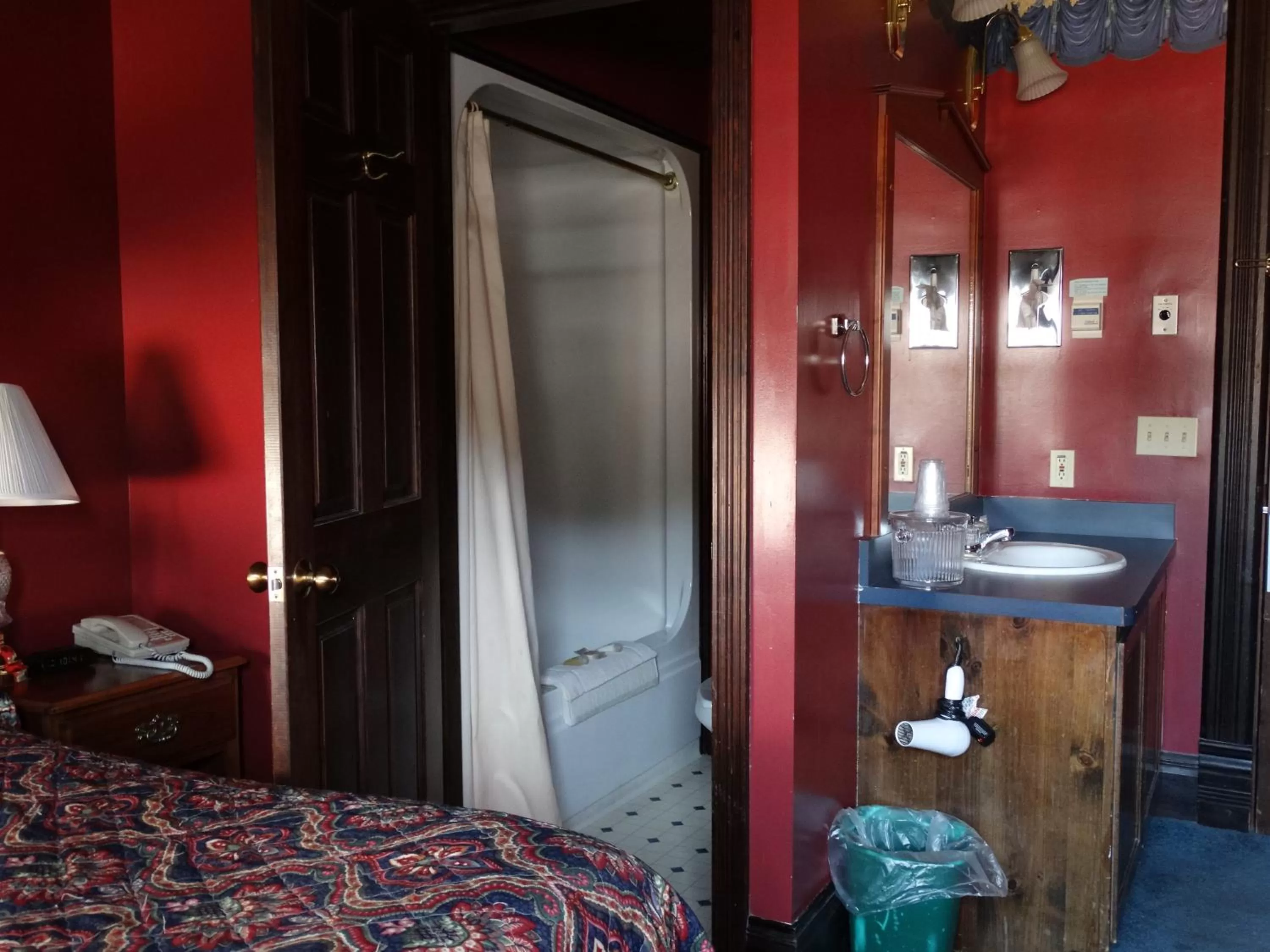 Bathroom in Historic Iron Horse Inn - Deadwood