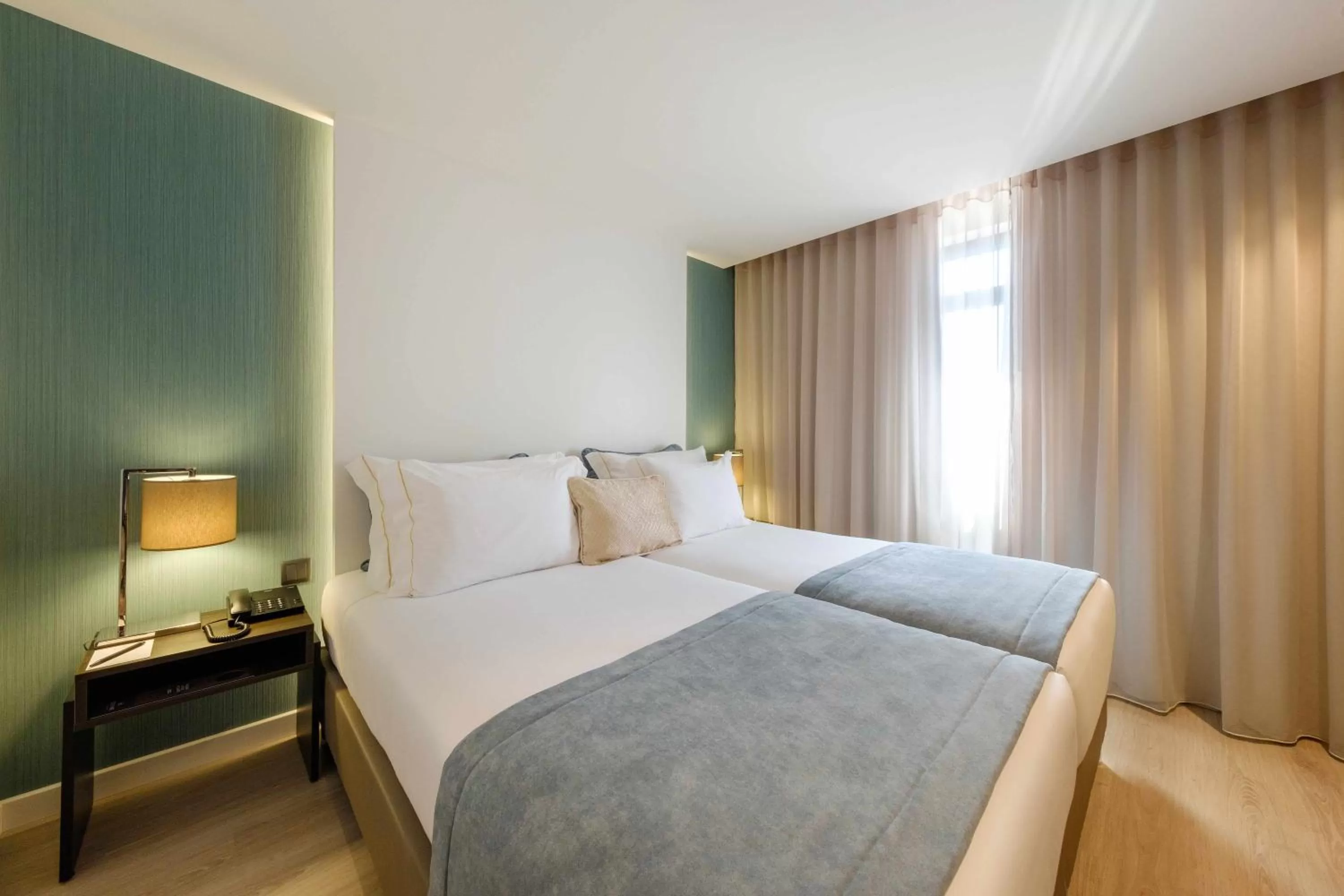 Bed in SDivine Fatima Hotel, Congress & Spirituality