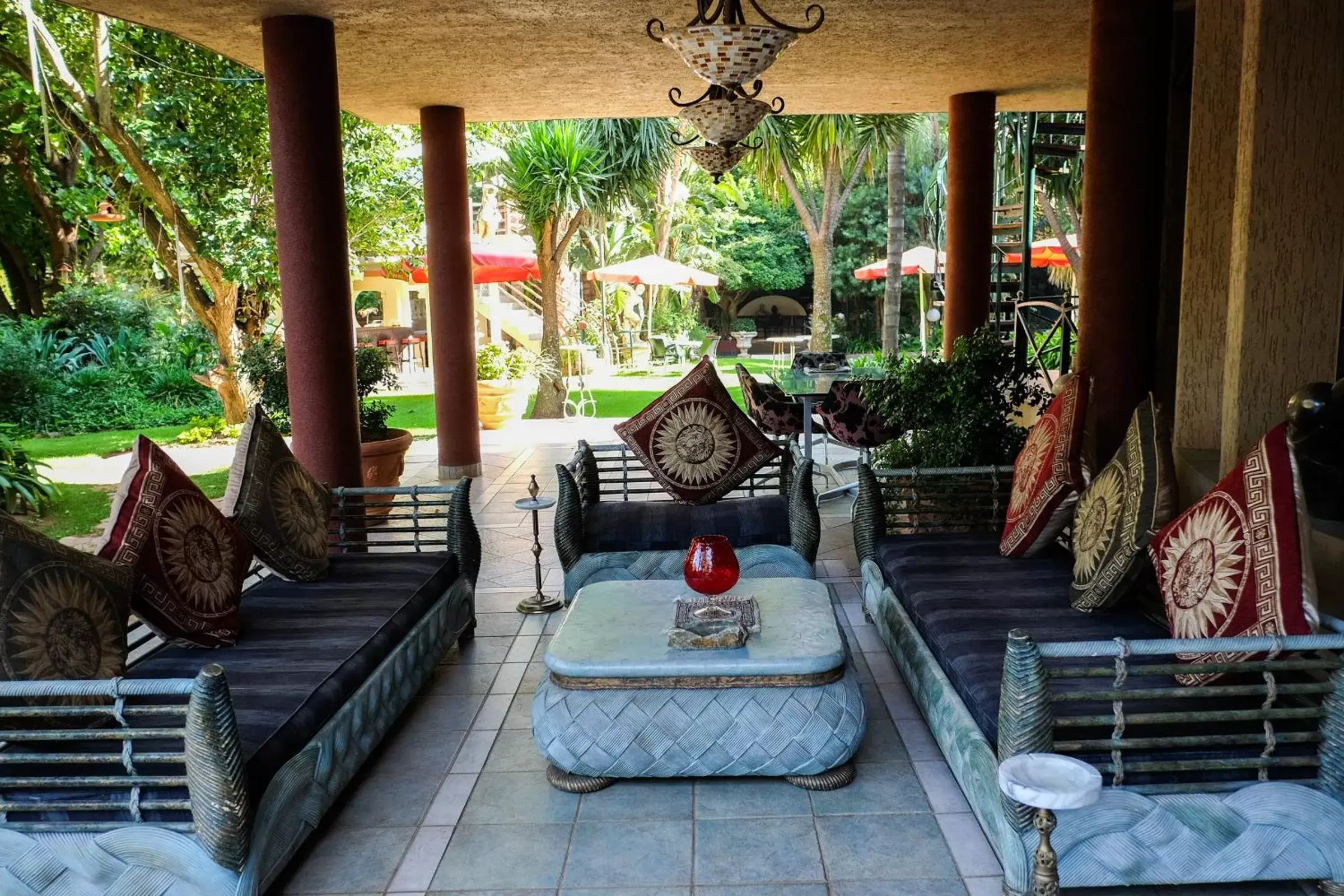 Patio, Seating Area in Villa Simonne