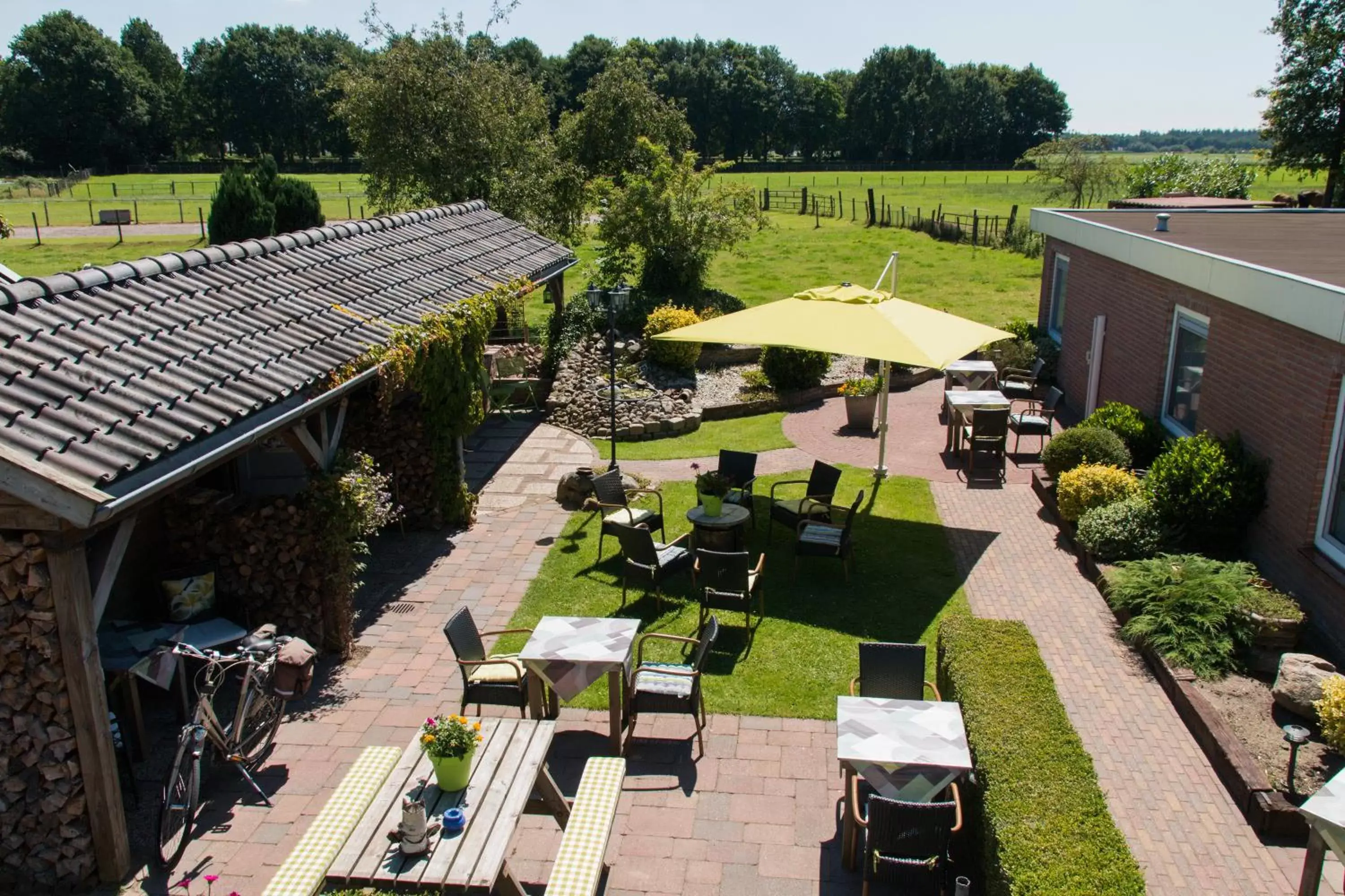 Balcony/Terrace, Patio/Outdoor Area in B&B de Ster van Dwingeloo