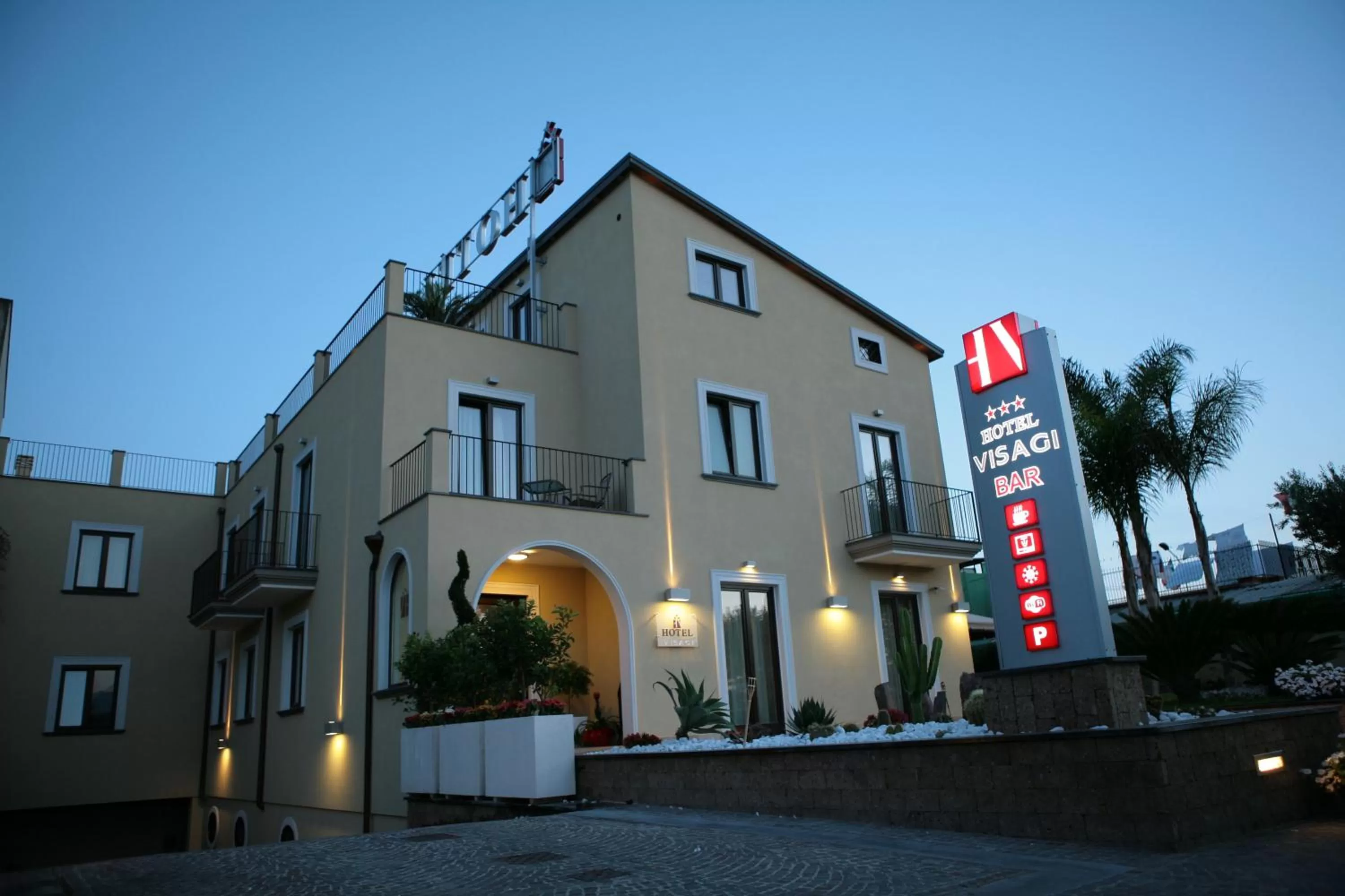 Property building in Hotel Visagi