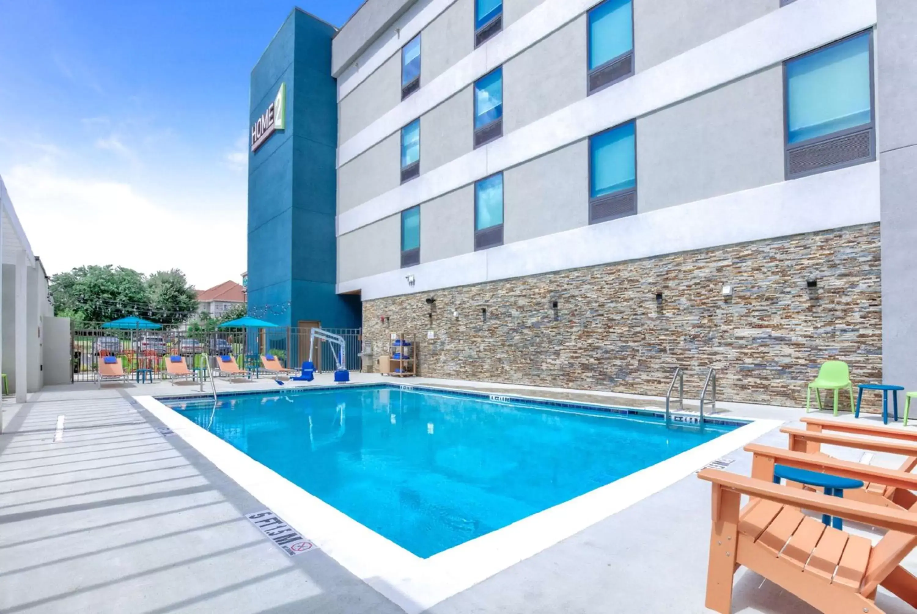 Pool view, Property Building in Home2 Suites By Hilton Daphne Spanish Fort