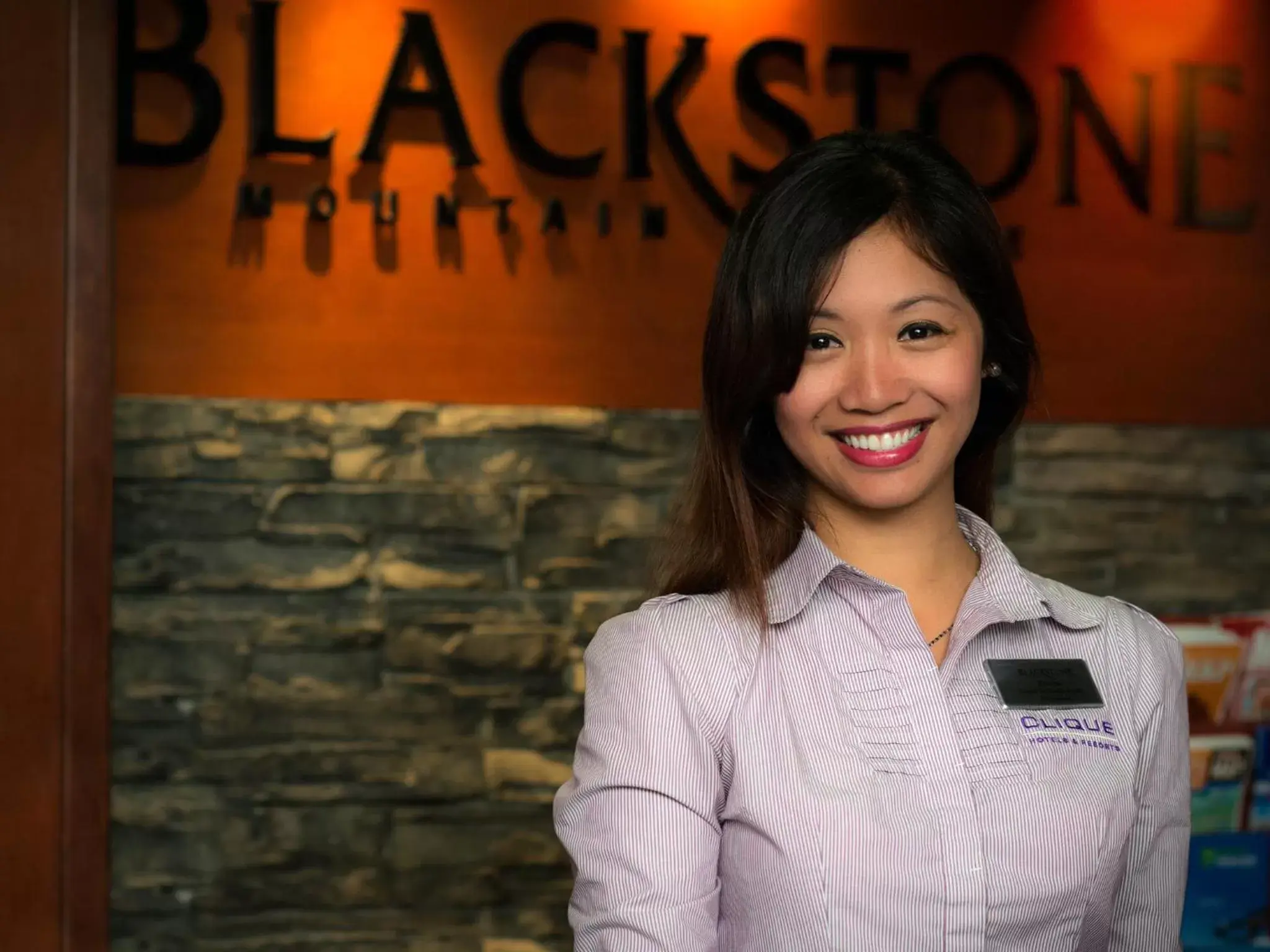 Staff in Blackstone Mountain Lodge by CLIQUE