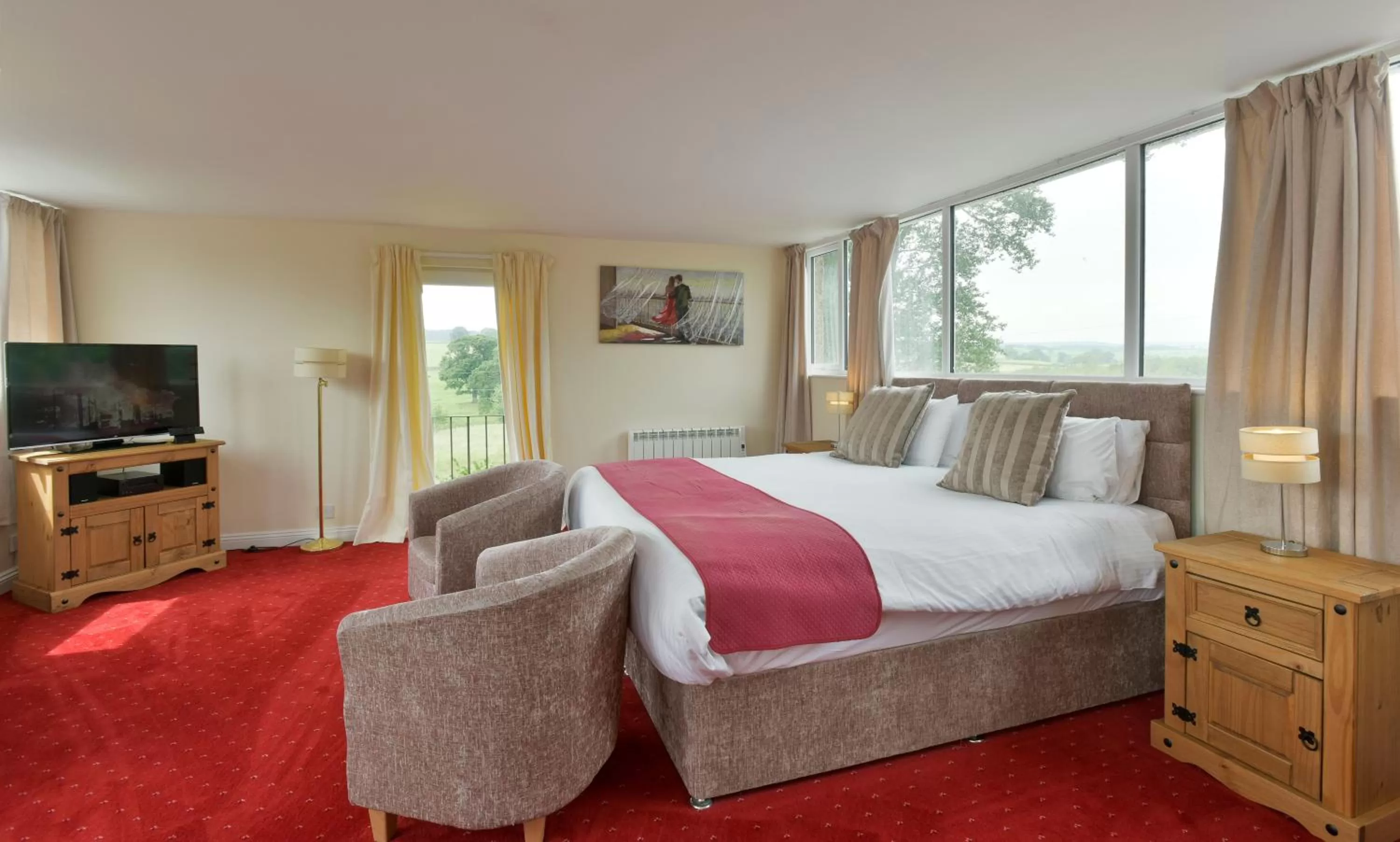 Bedroom, Bed in Edenhall Country Hotel