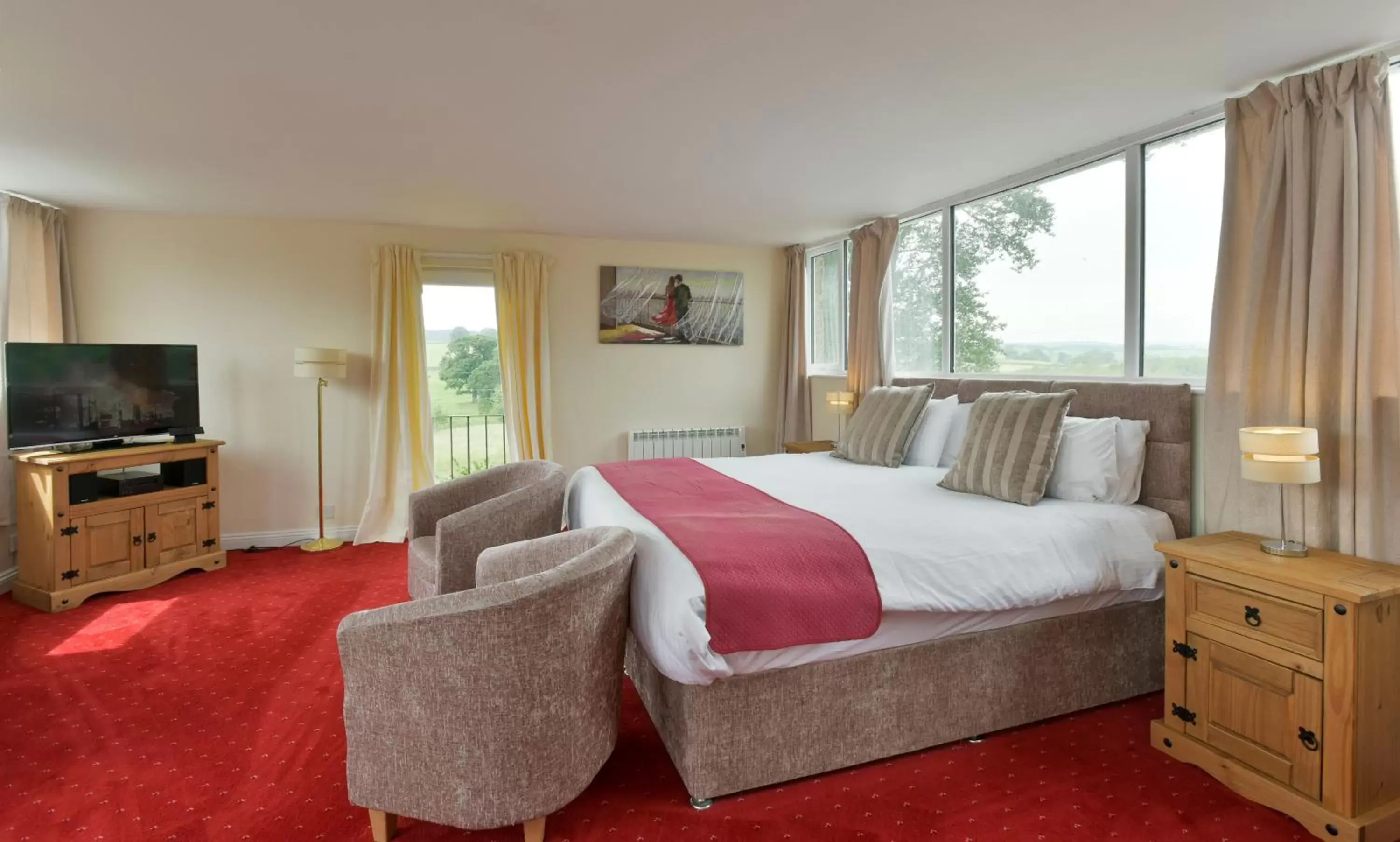 Bedroom in Edenhall Country Hotel