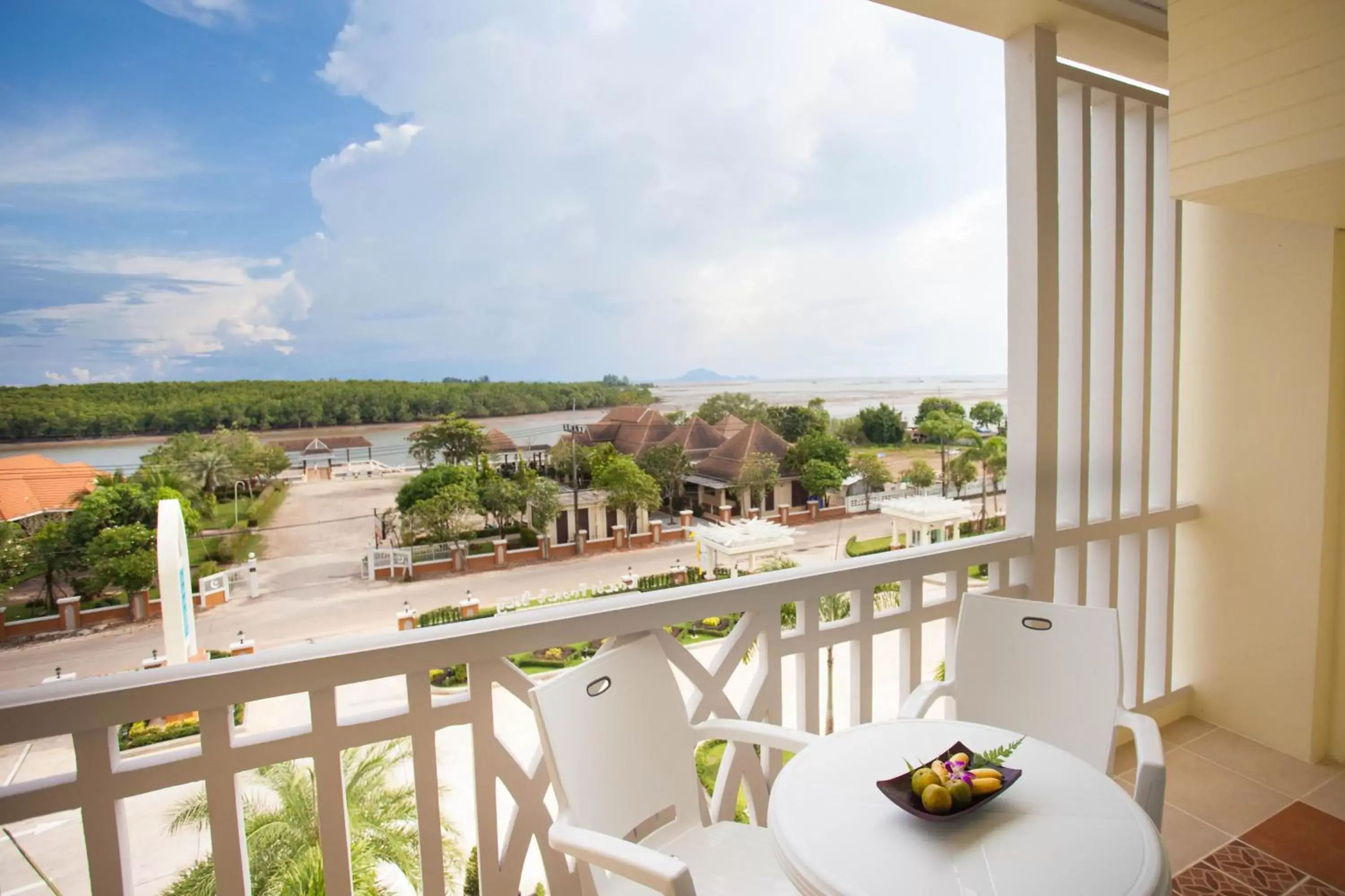 View (from property/room), Balcony/Terrace in Krabi Front Bay Resort