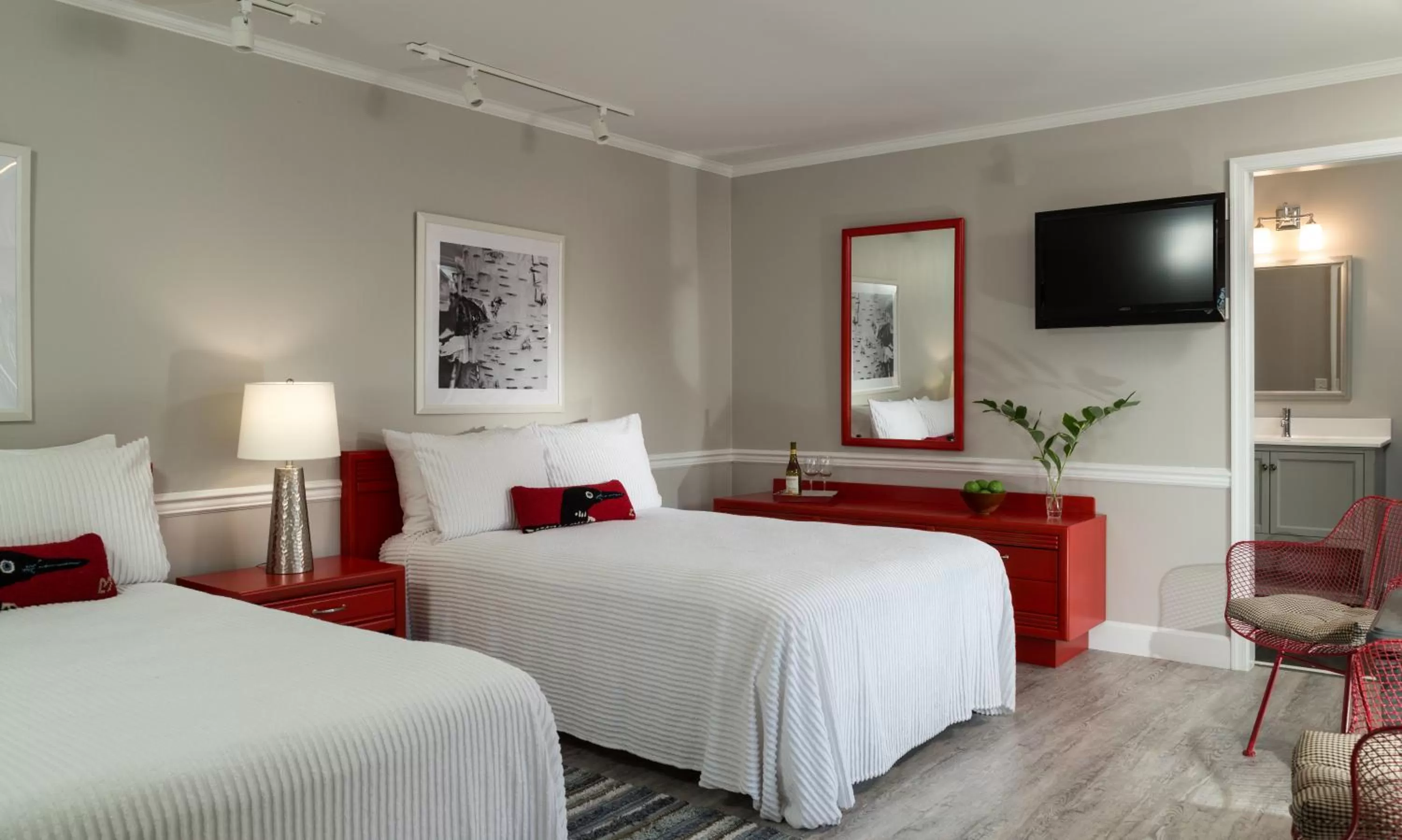 Bed in Silver Birches Resort