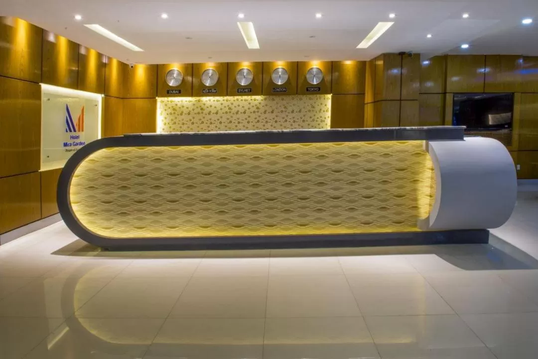 Lobby or reception in Hotel Mira Garden