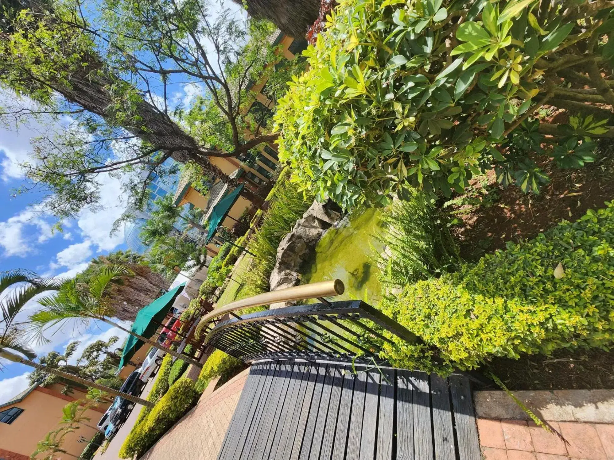 Garden in Boma Inn Nairobi