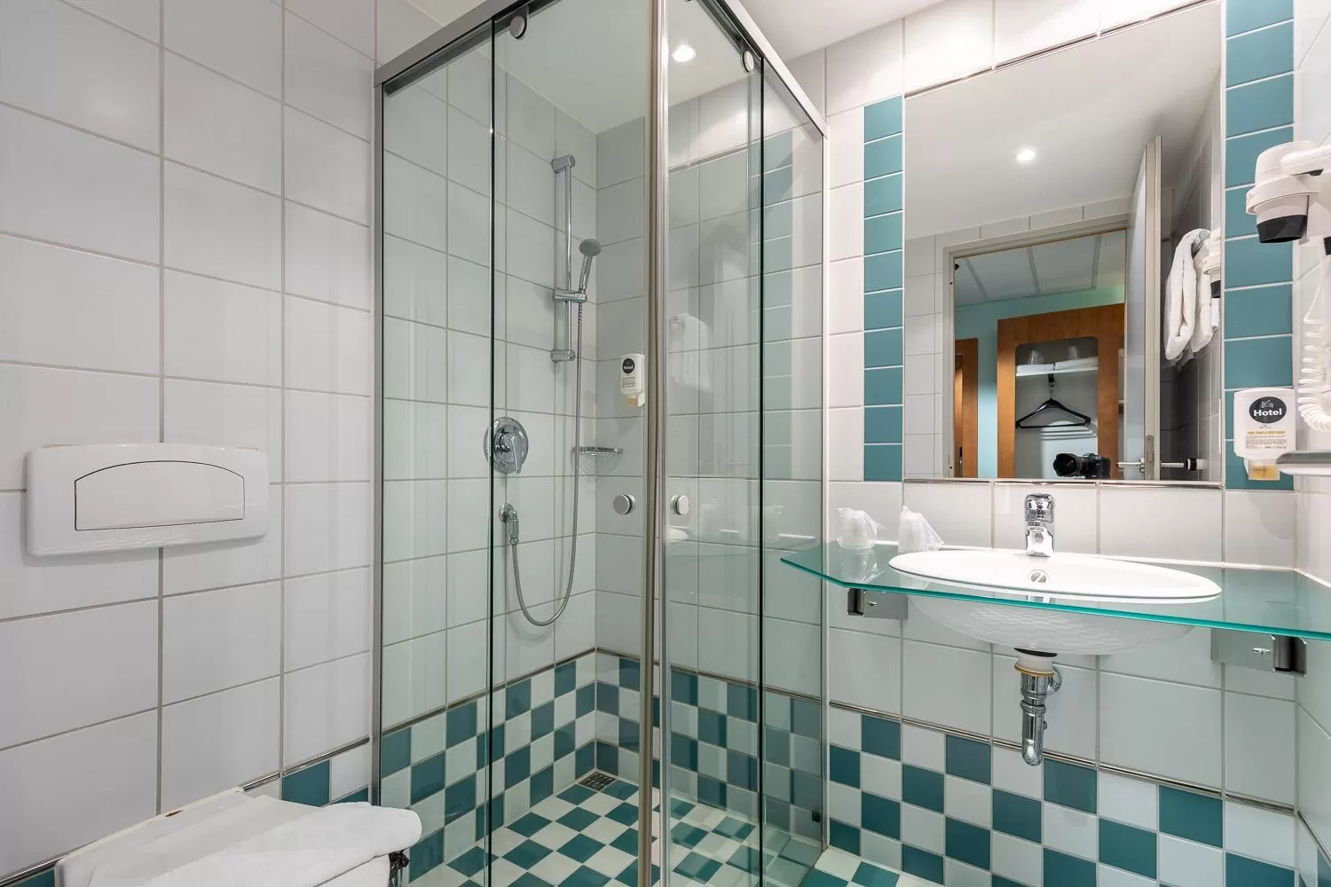 Bathroom in Hotel Fränkische Schweiz-Pegnitz