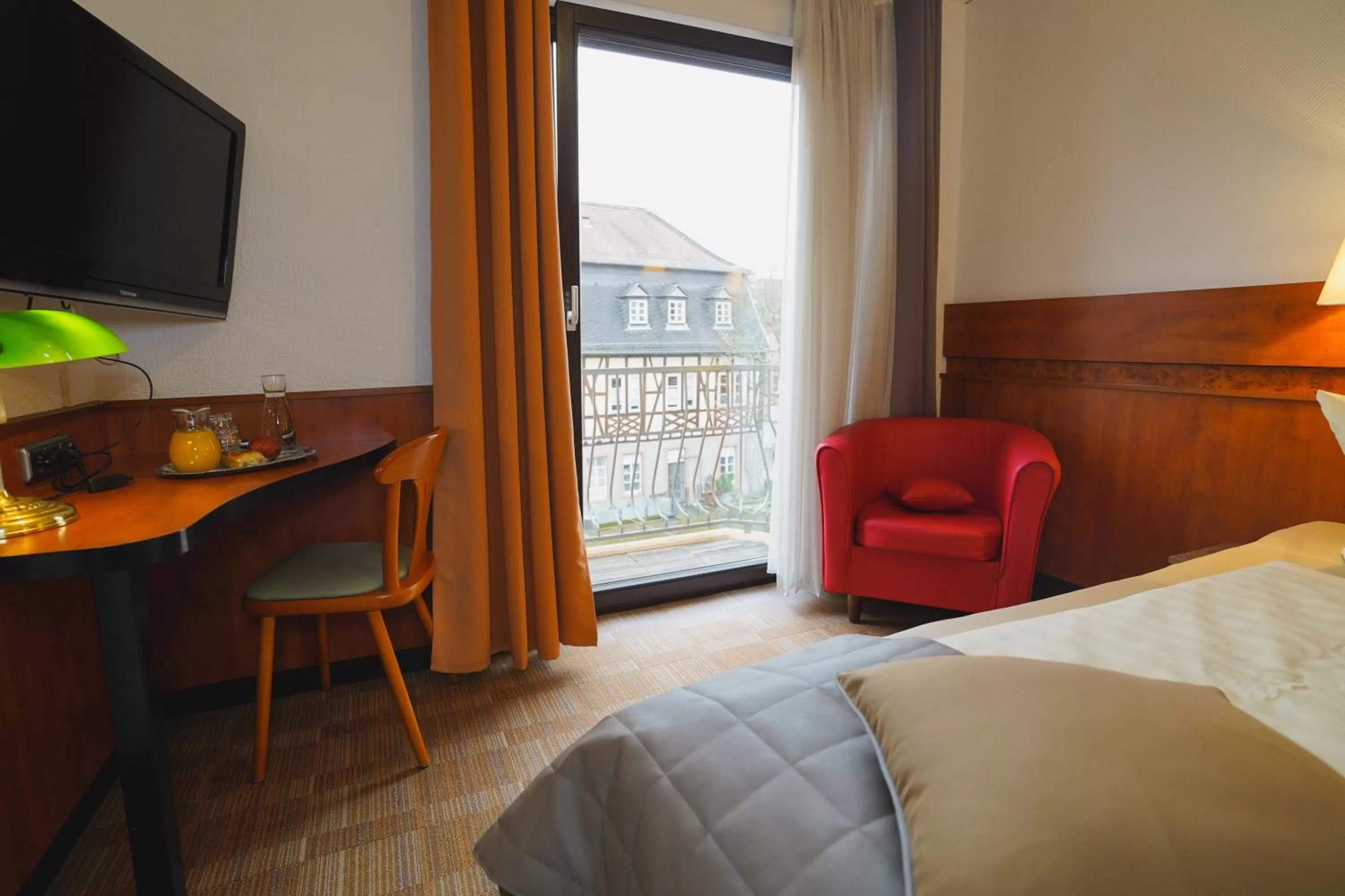 Bed in Gästehaus Präsenzhof