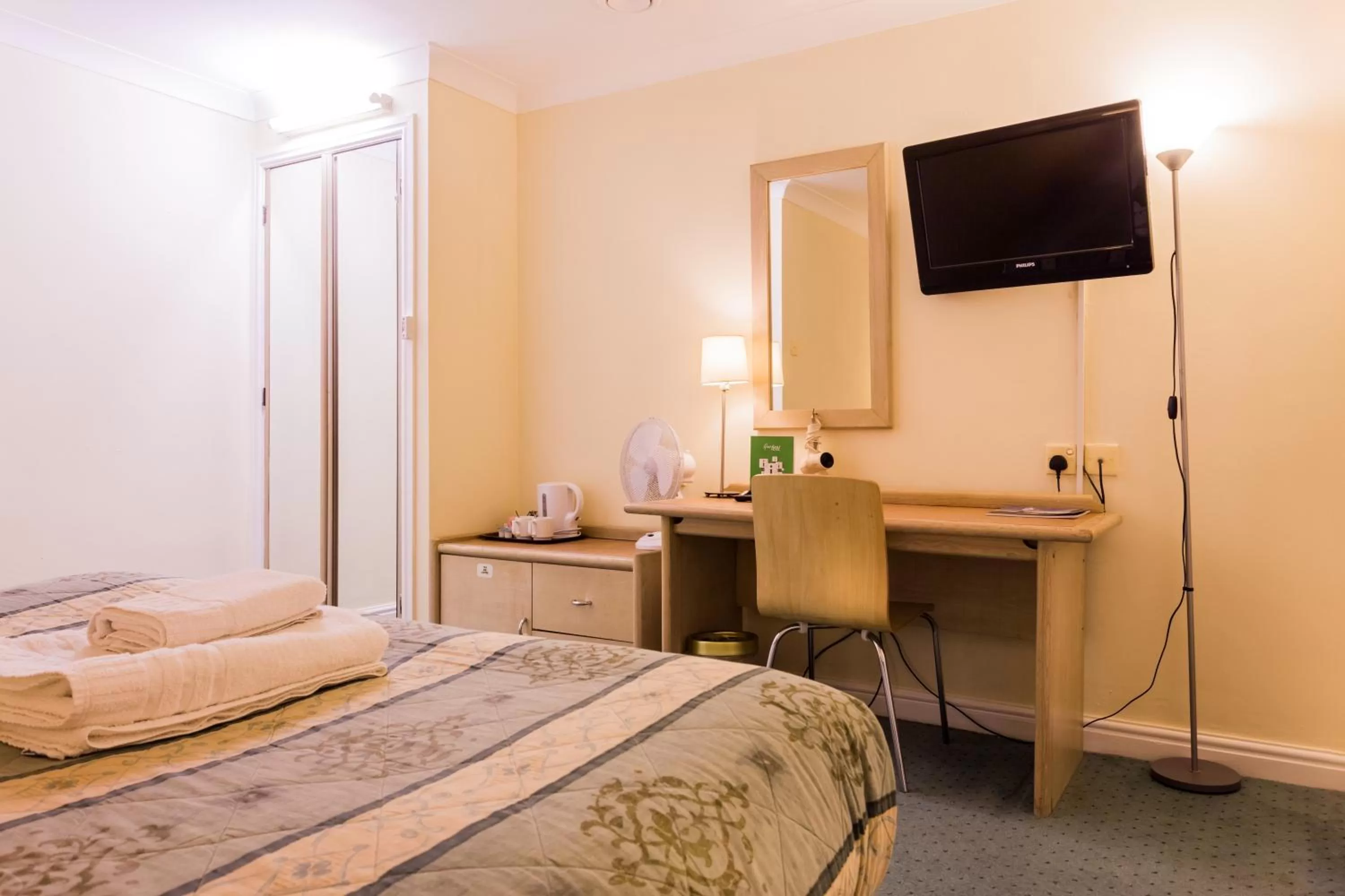 Decorative detail, Bed in The Gardens Hotel