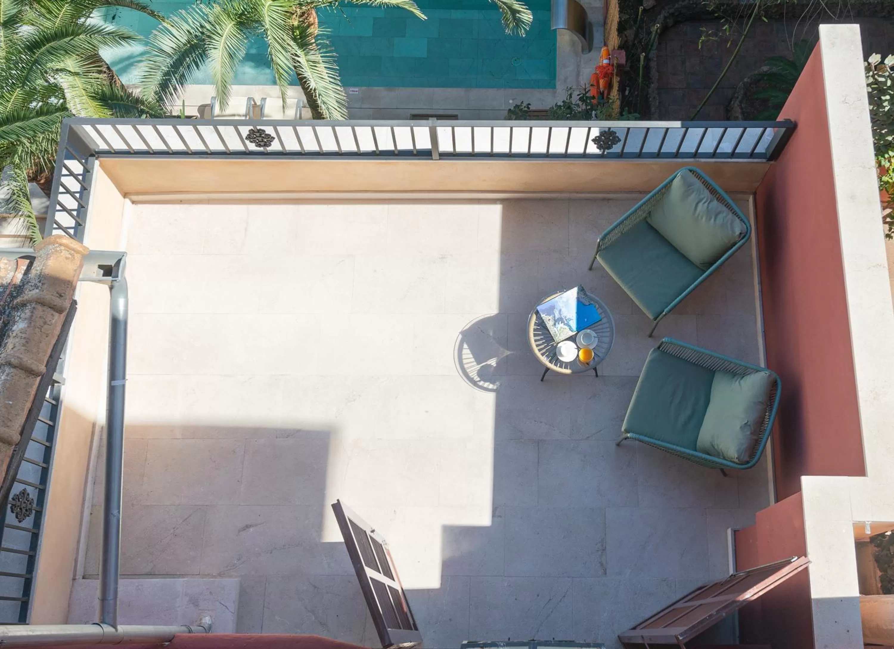 Patio in Hotel Can Quetglas