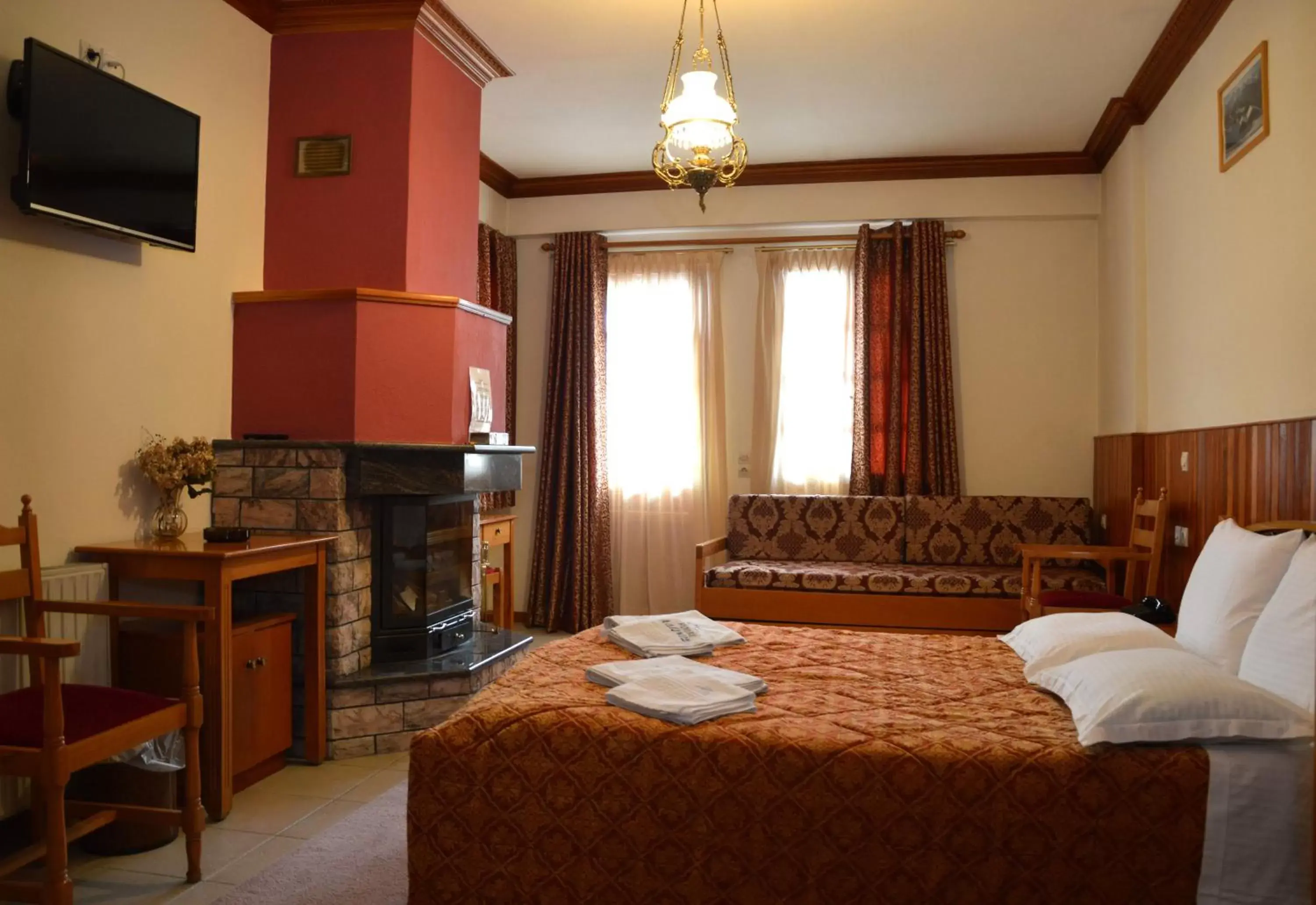 Bedroom, Bed in Hotel Adonis