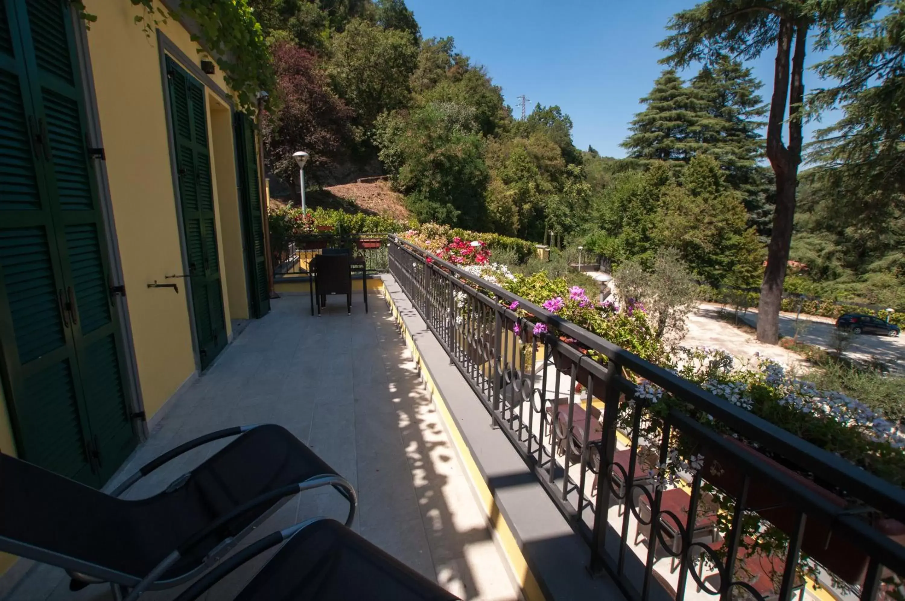 Balcony/Terrace in Hotel Ca' di Gali