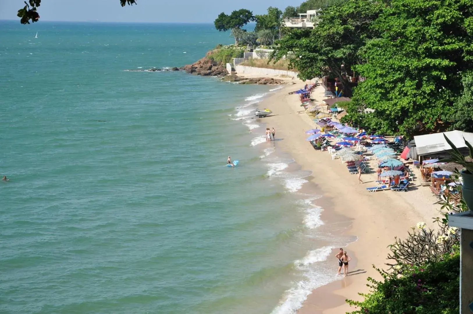 Beach, Bird's-eye View in Asia Pattaya Hotel