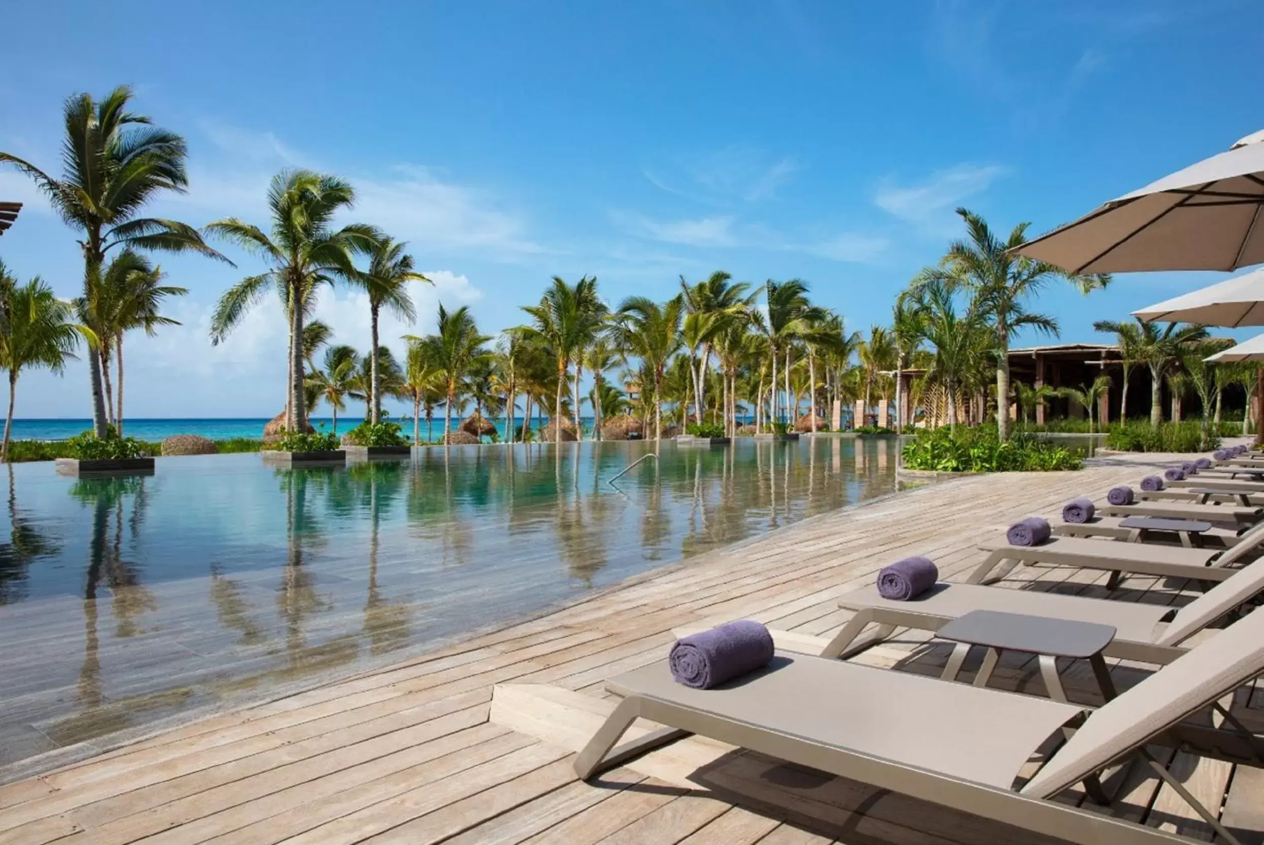 Pool view in Secrets Moxché Playa del Carmen - Adults Only - All Inclusive