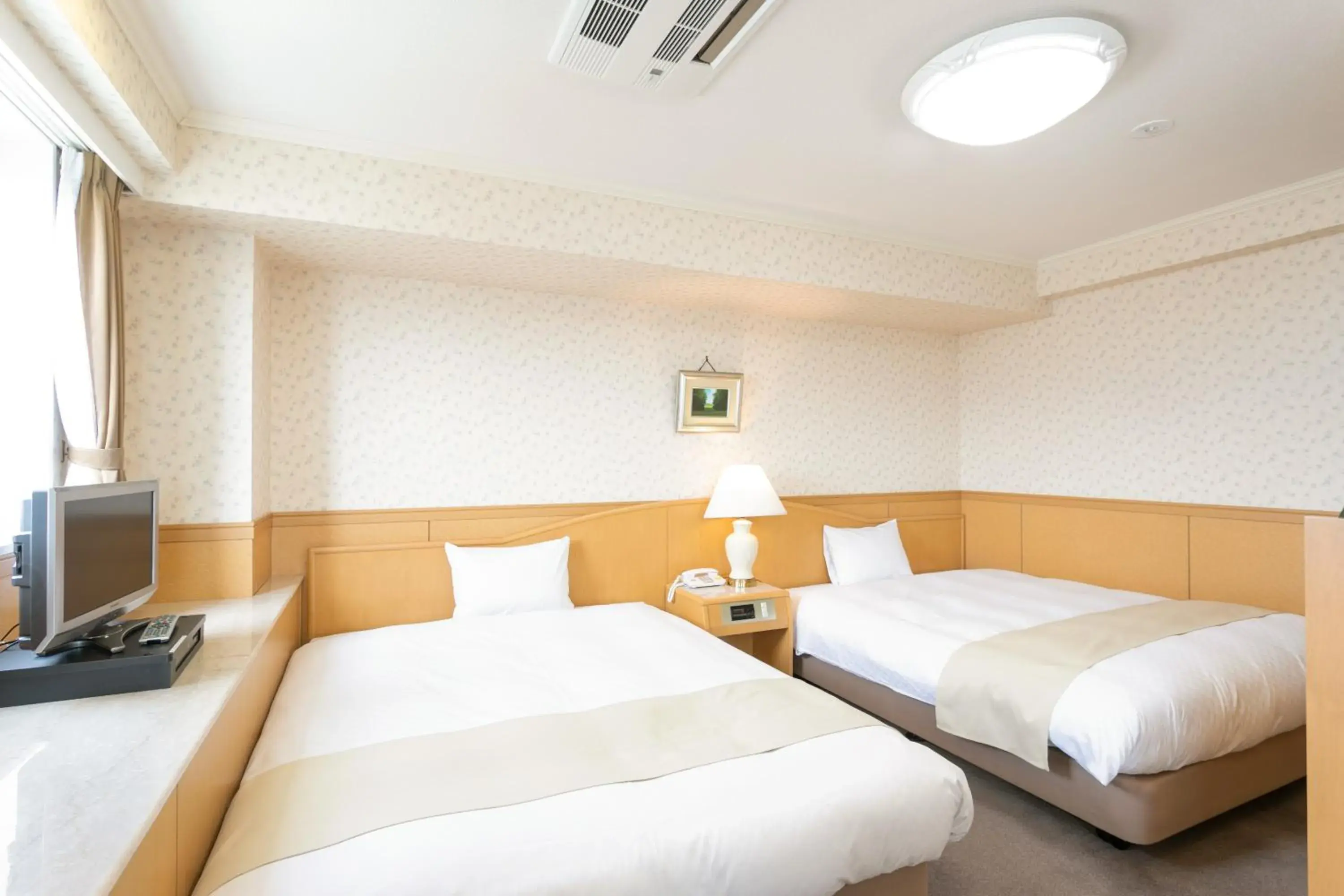 Bed in Hotel Montagne Matsumoto