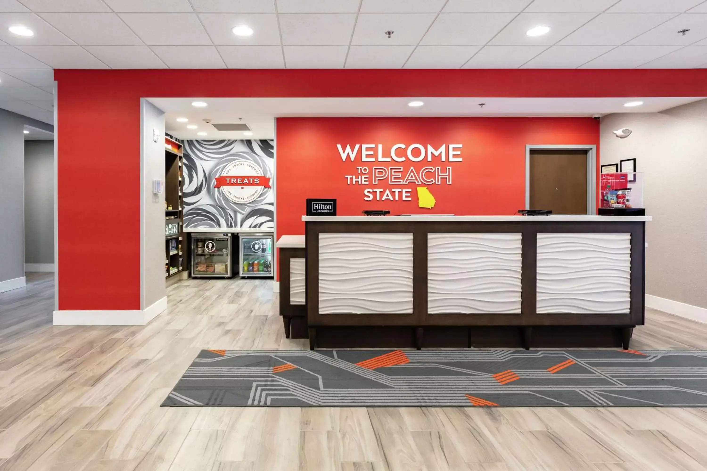 Lobby or reception in Hampton Inn Acworth