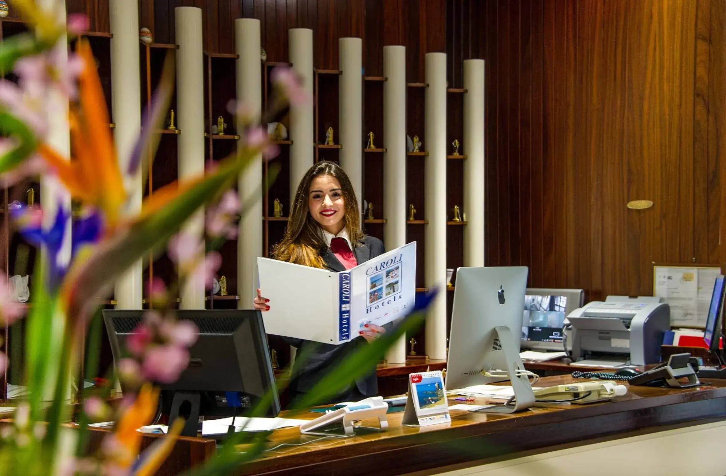 Lobby or reception in Hotel Bellavista Club-Caroli Hotels