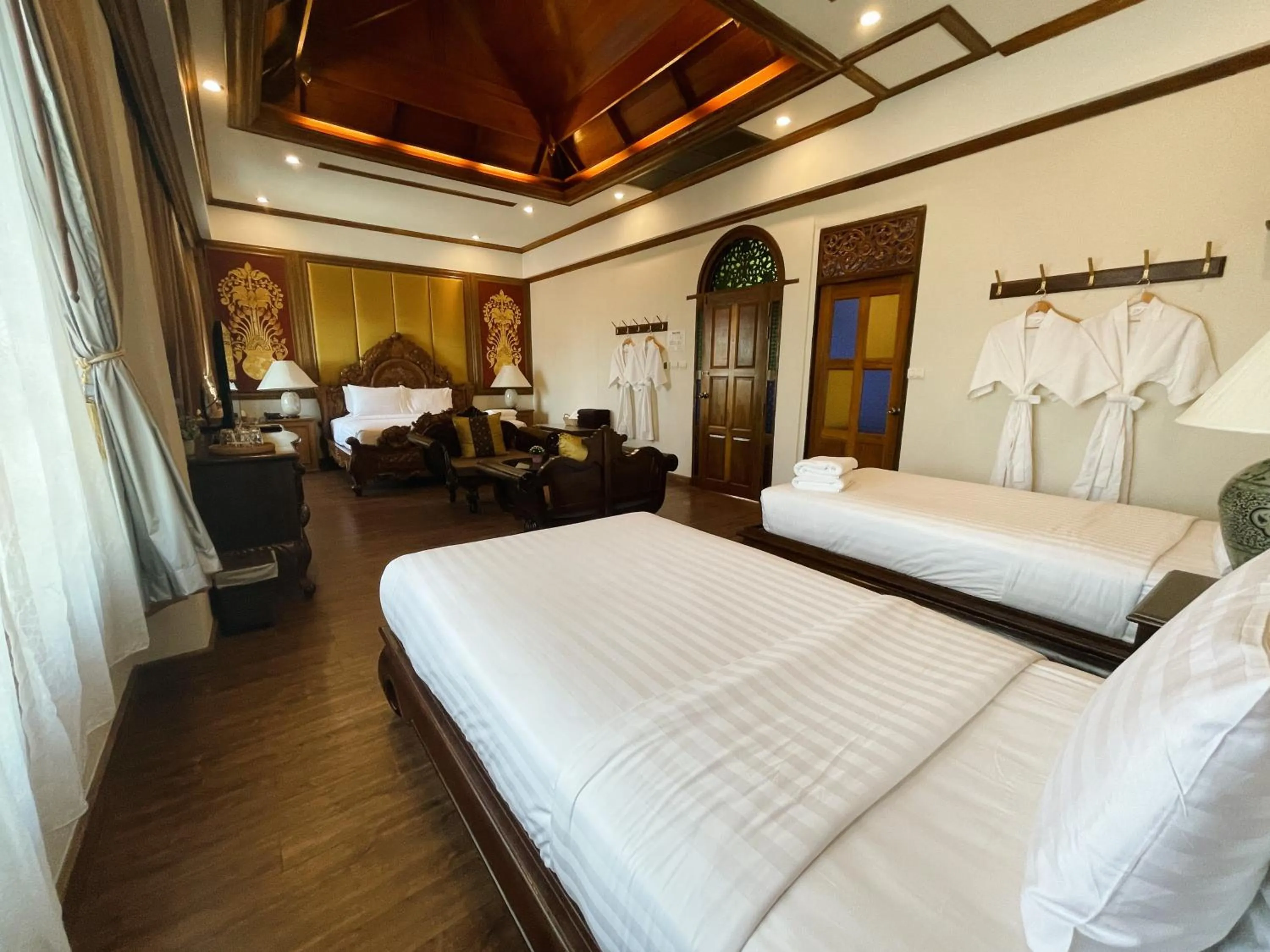 Bed in Pingviman Hotel