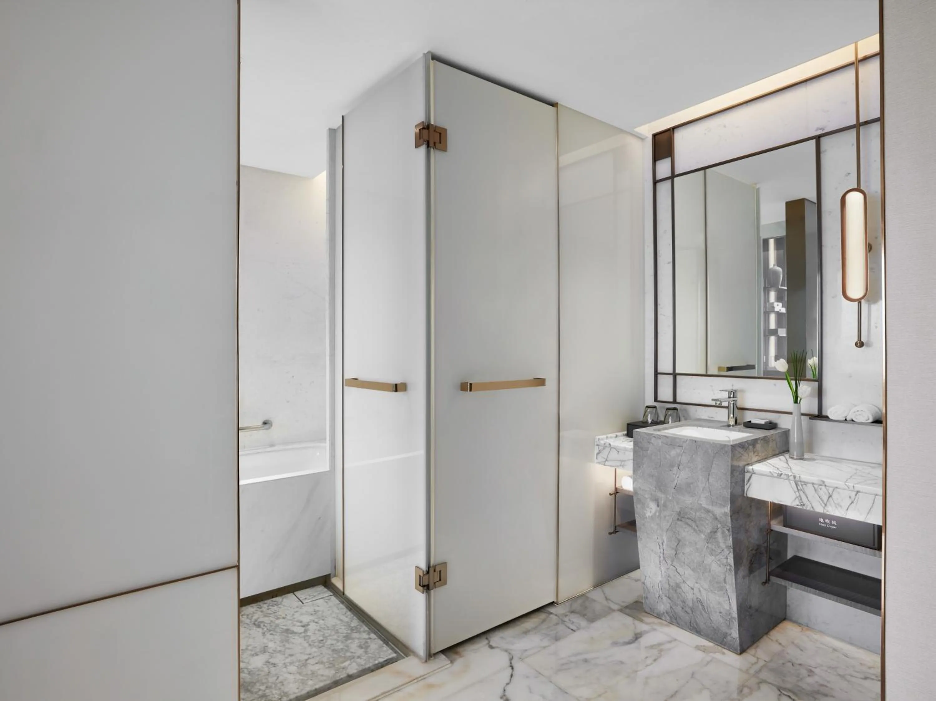 Toilet in Conrad Shanghai