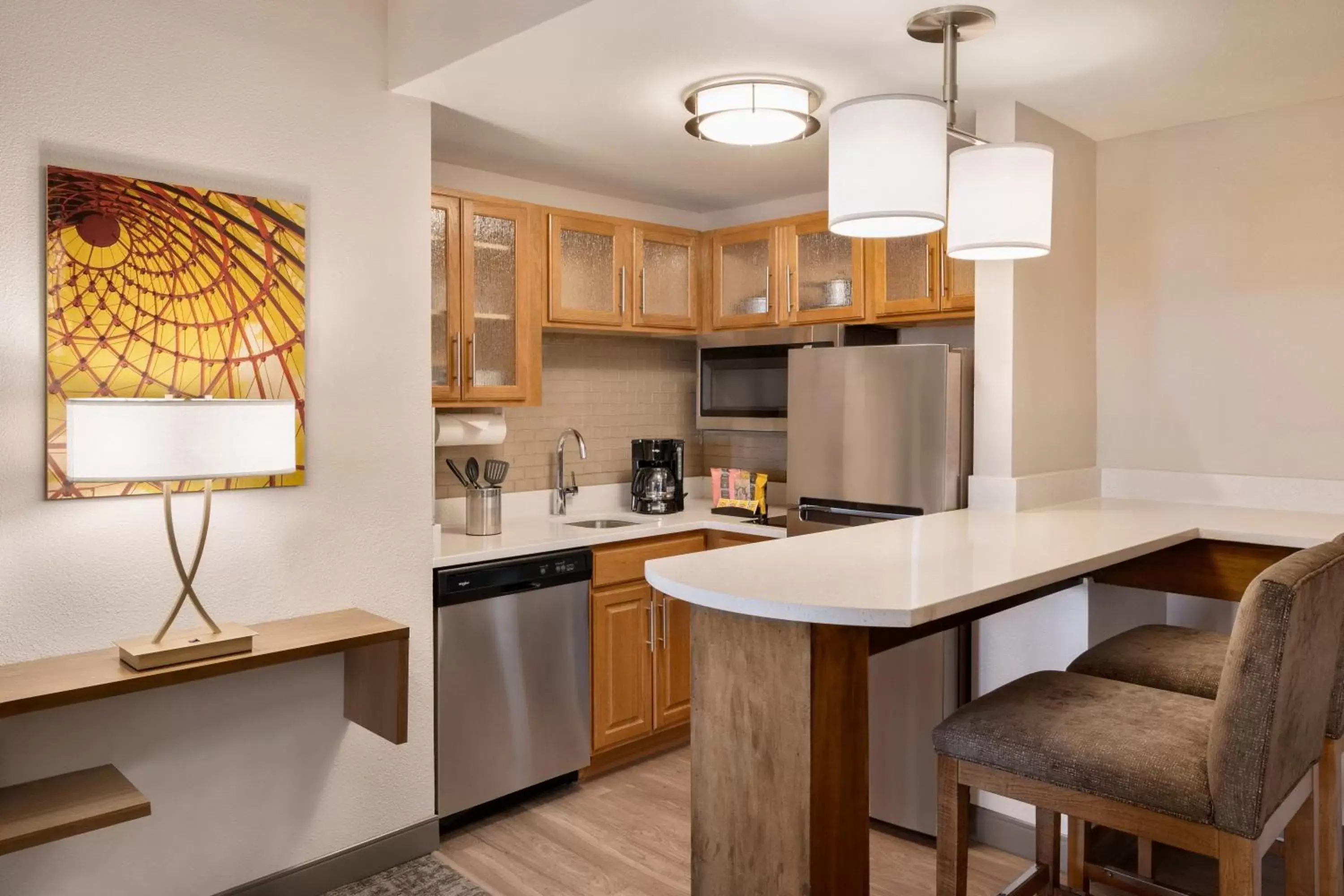 Photo of the whole room, Kitchen/Kitchenette in Staybridge Suites San Antonio Downtown Convention Center, an IHG Hotel