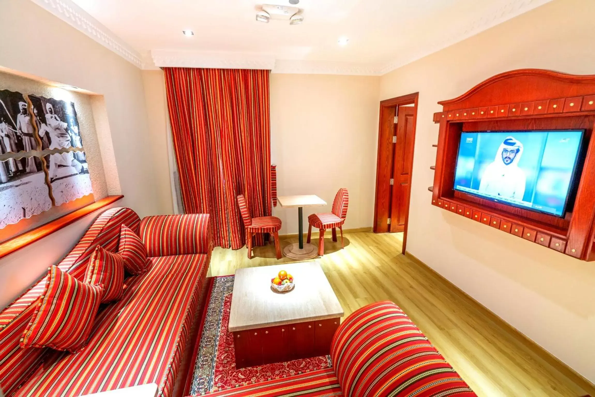 Living room, Seating Area in Al Liwan Suites Rawdat Al Khail
