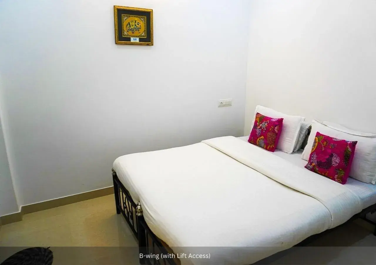 Bedroom, Bed in Moustache Hostel Udaipur