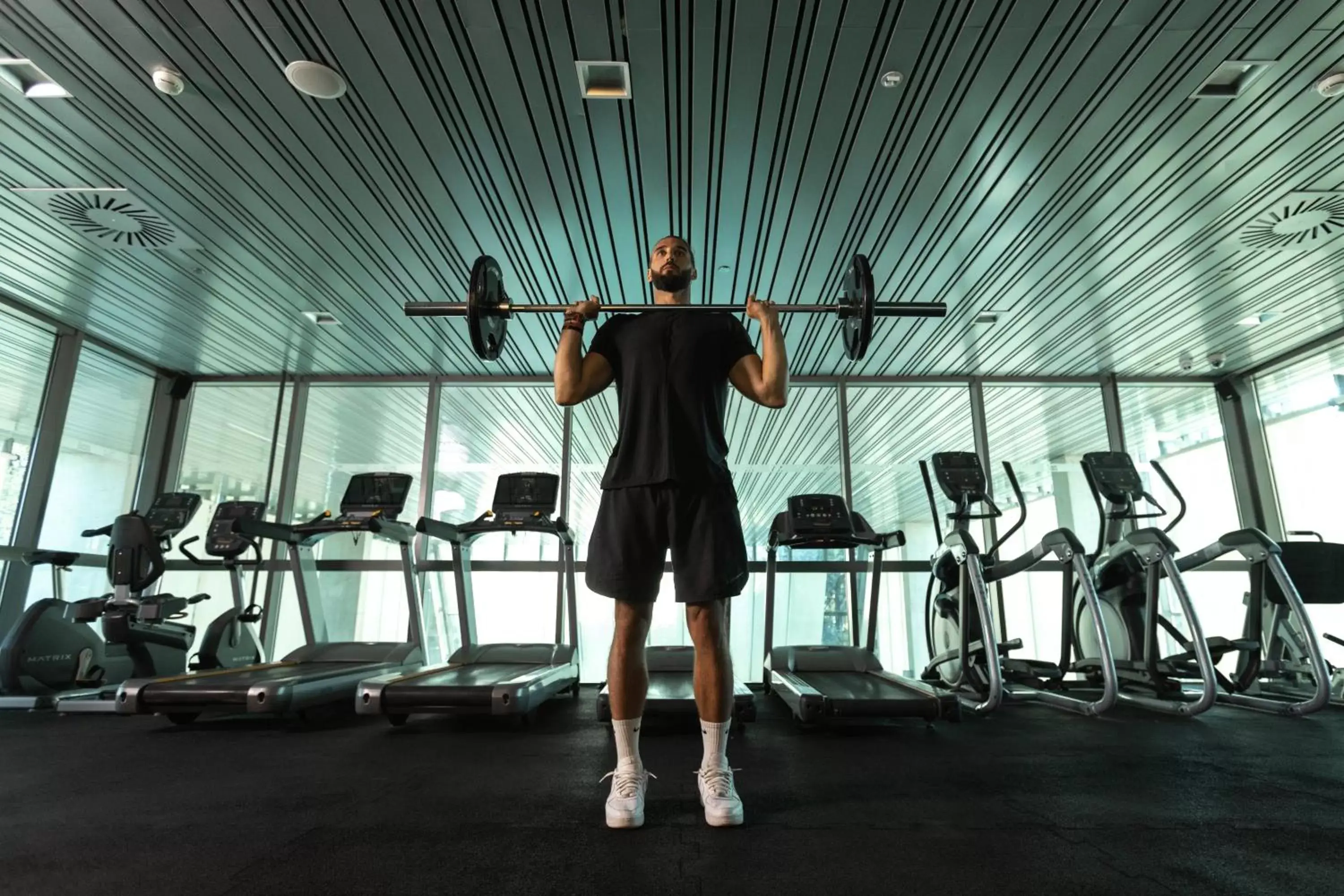 Fitness centre/facilities, Fitness Center/Facilities in Crowne Plaza Belgrade, an IHG Hotel