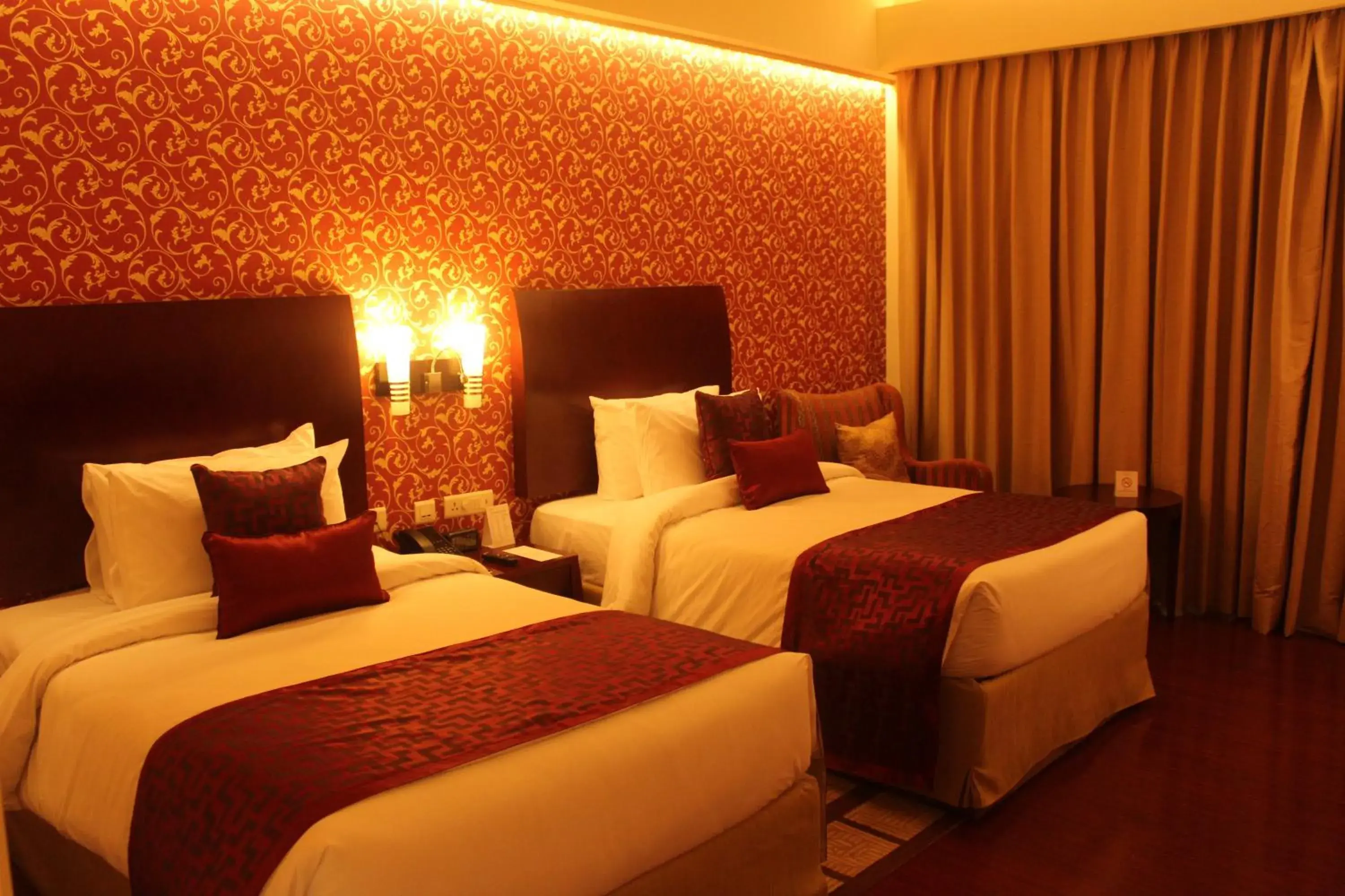 Photo of the whole room, Bed in Ramada by Wyndham Jaipur Jaisinghpura