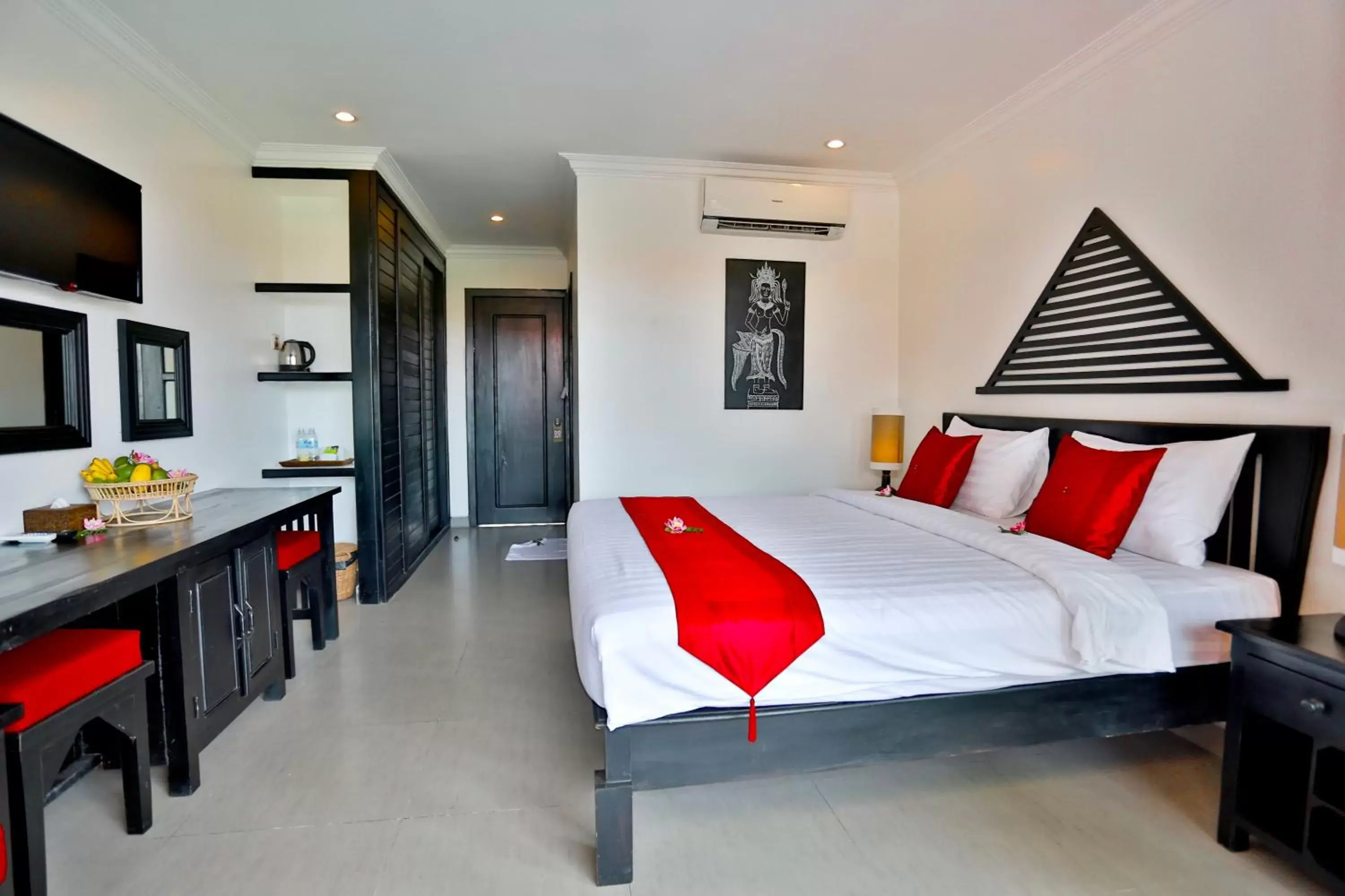 Bedroom, Bed in Khmer Mansion Boutique Hotel