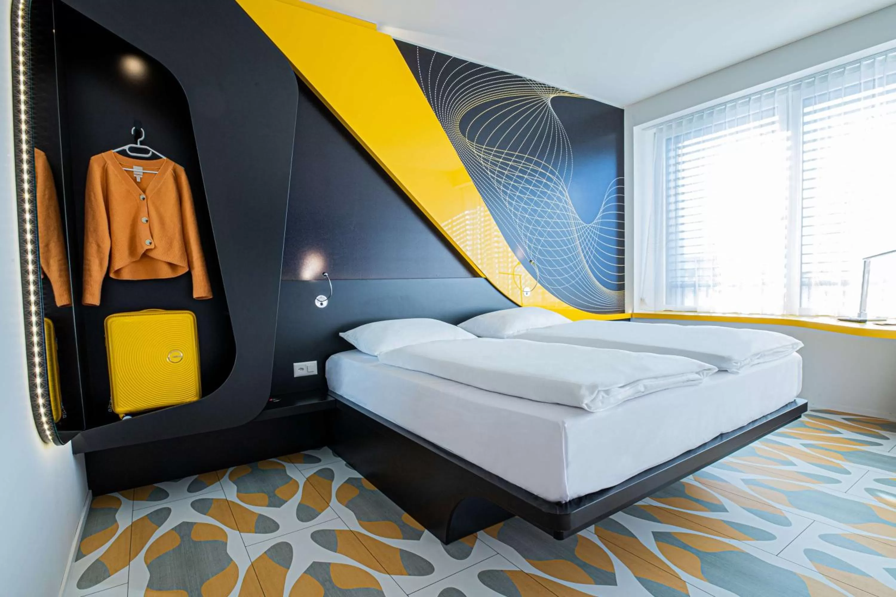 Bedroom, Bed in Prize by Radisson, Bern City