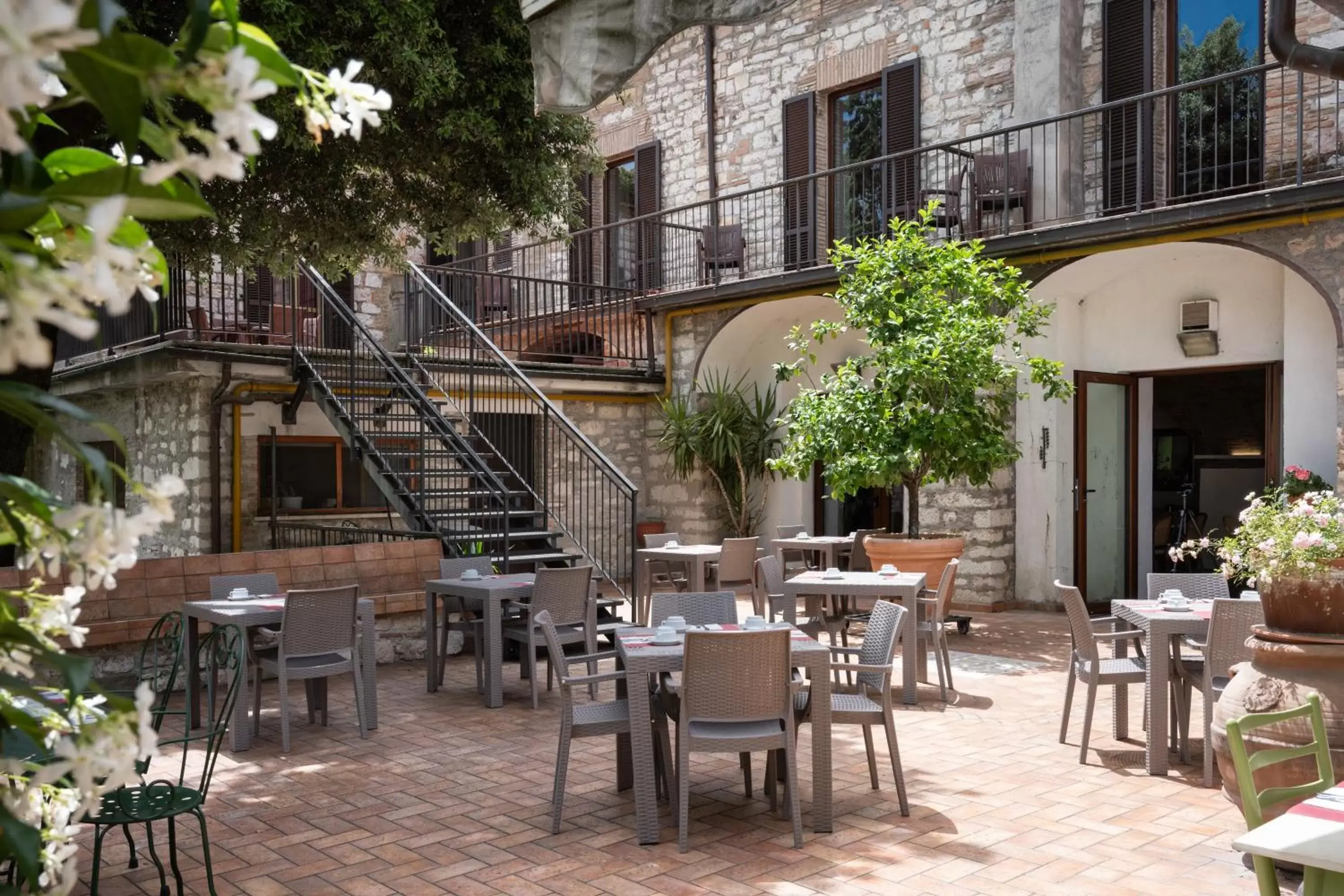 Garden, Restaurant/Places to Eat in Hotel San Marco