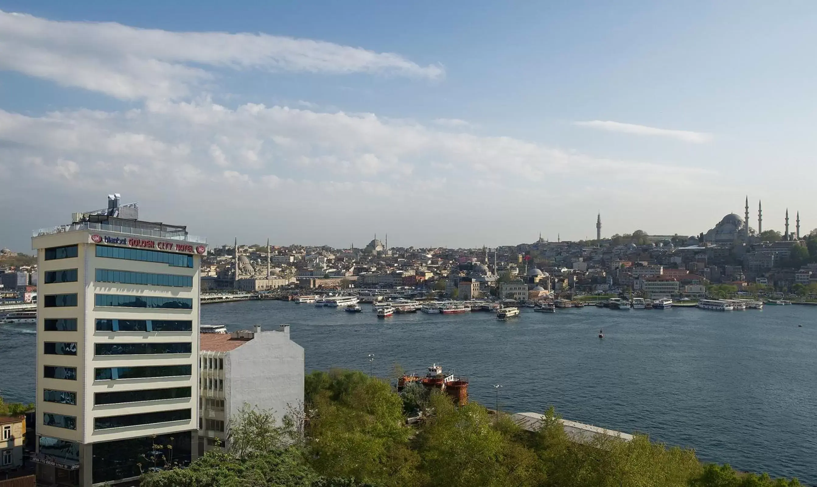 Bird's eye view in Istanbul Golden City Hotel